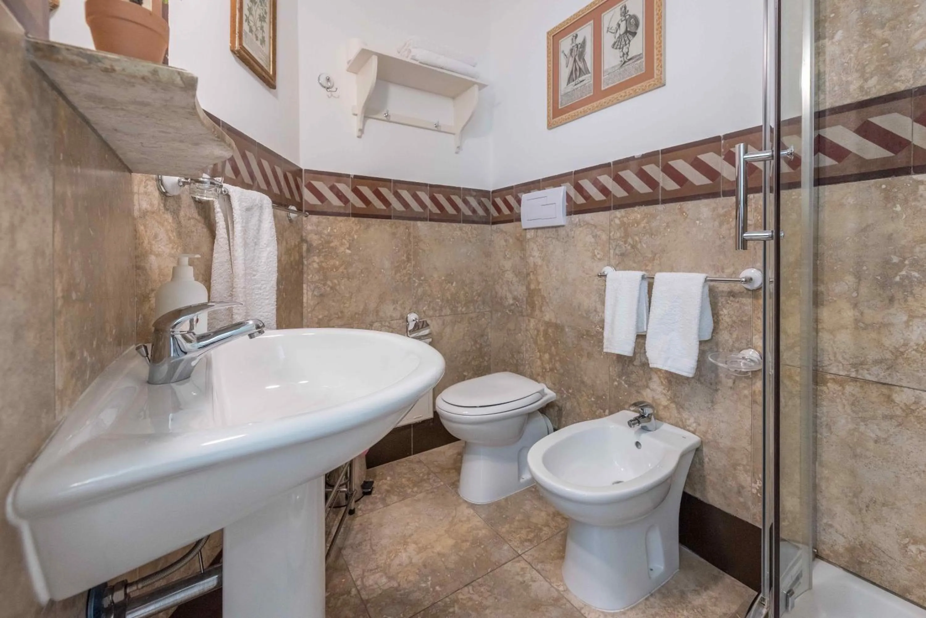 Bathroom in Palazzo Benso