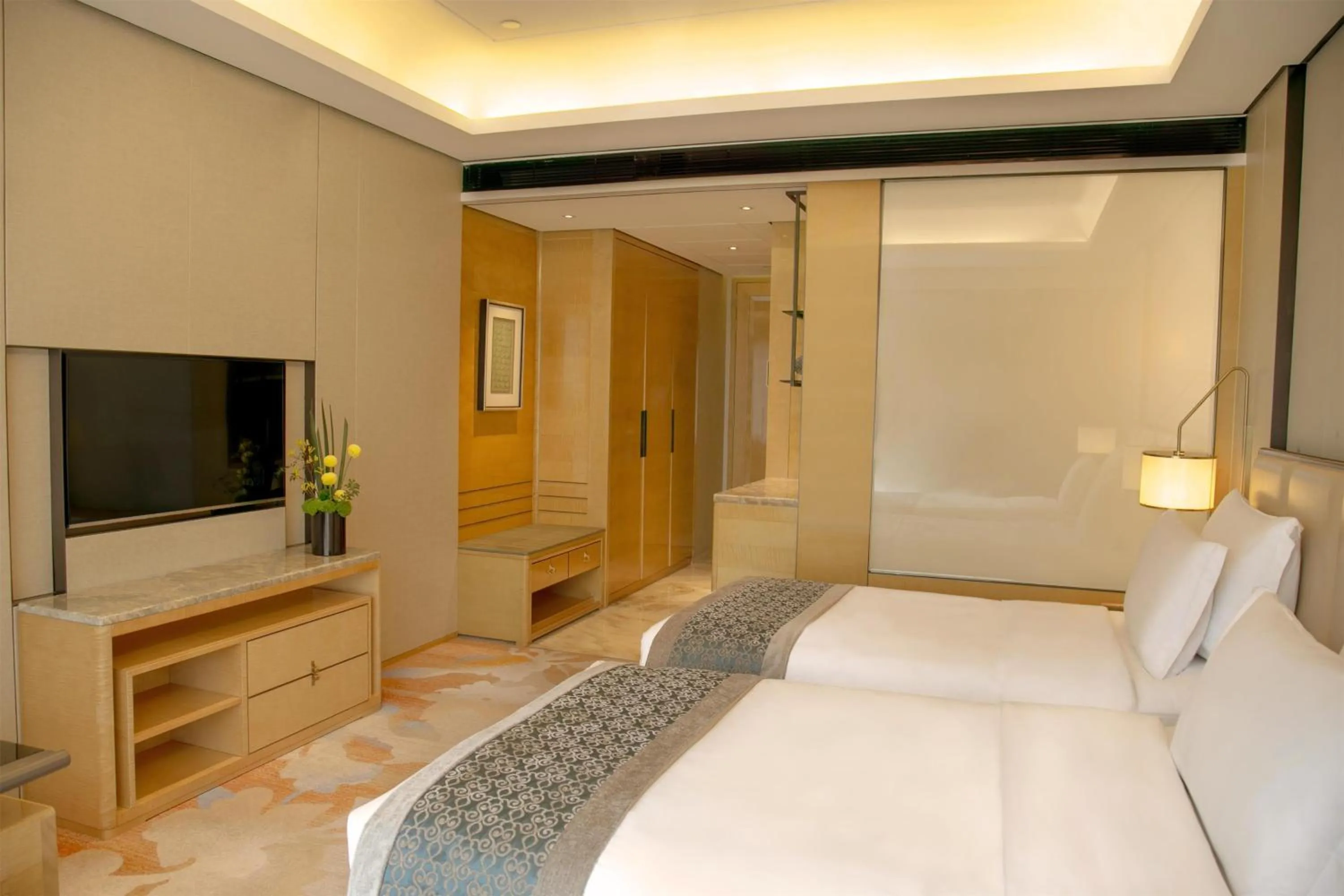 Bedroom, Bed in Kempinski Hotel Fuzhou