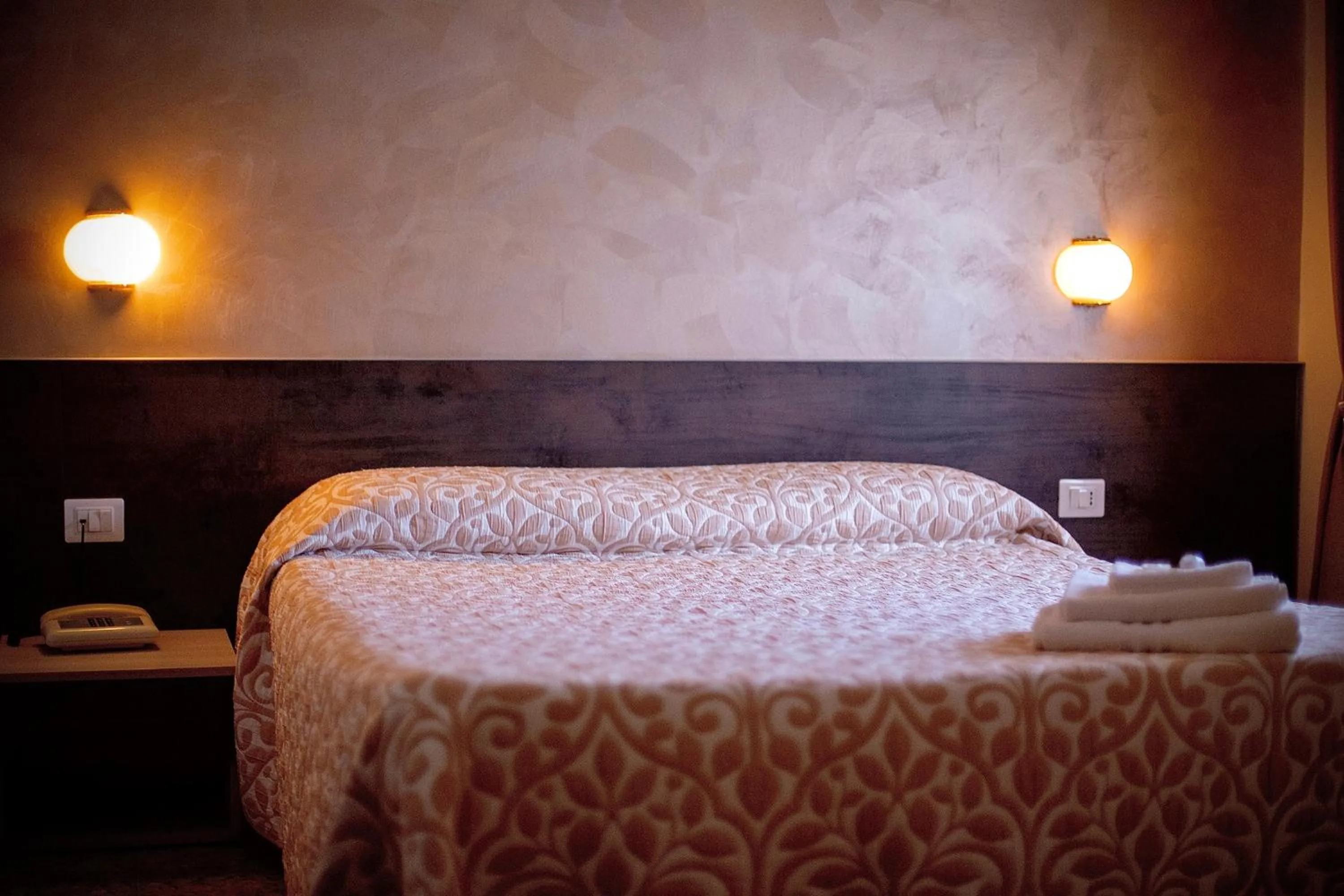 Bed in Hotel Vallisdea
