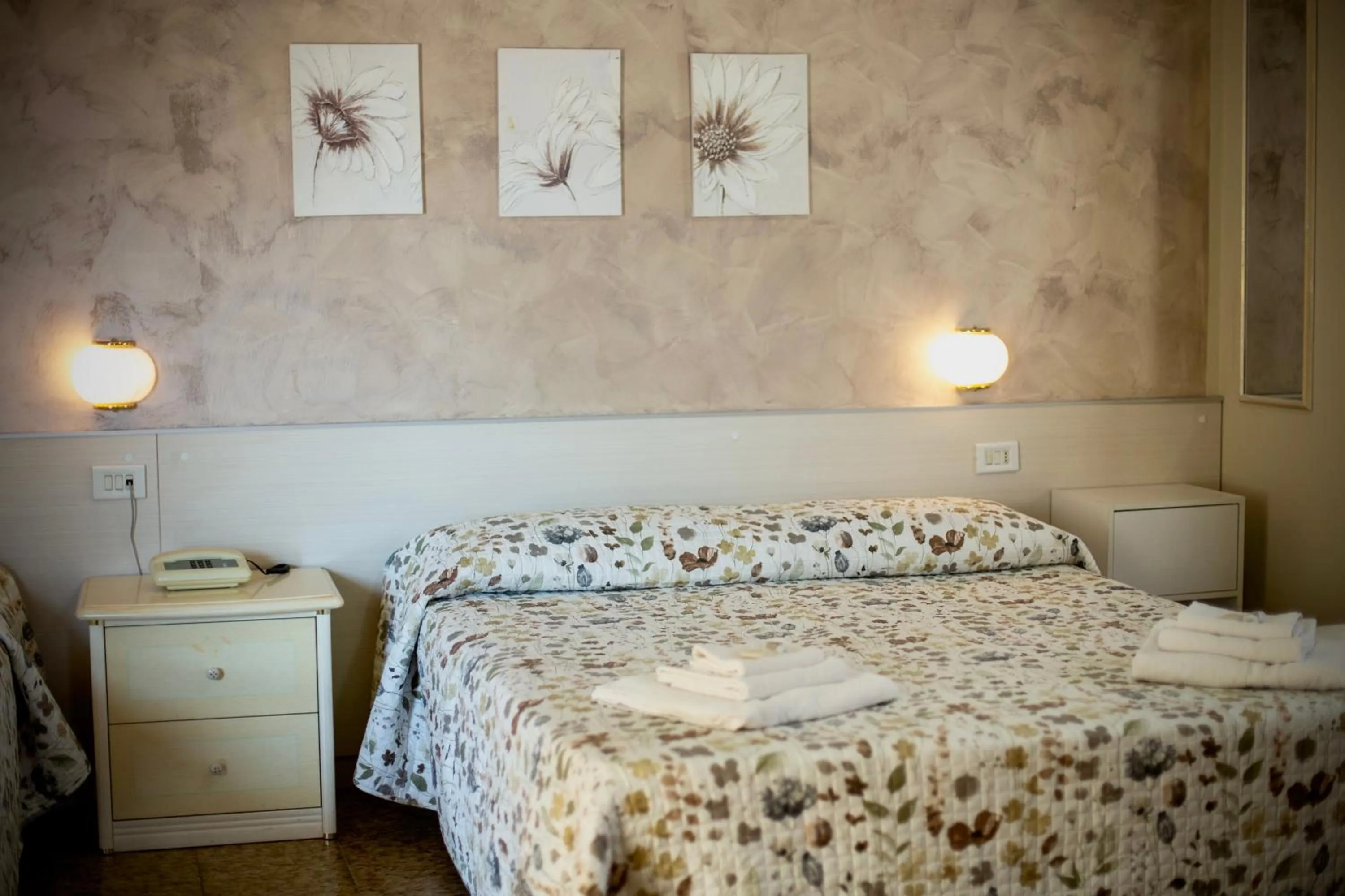 Bed in Hotel Vallisdea