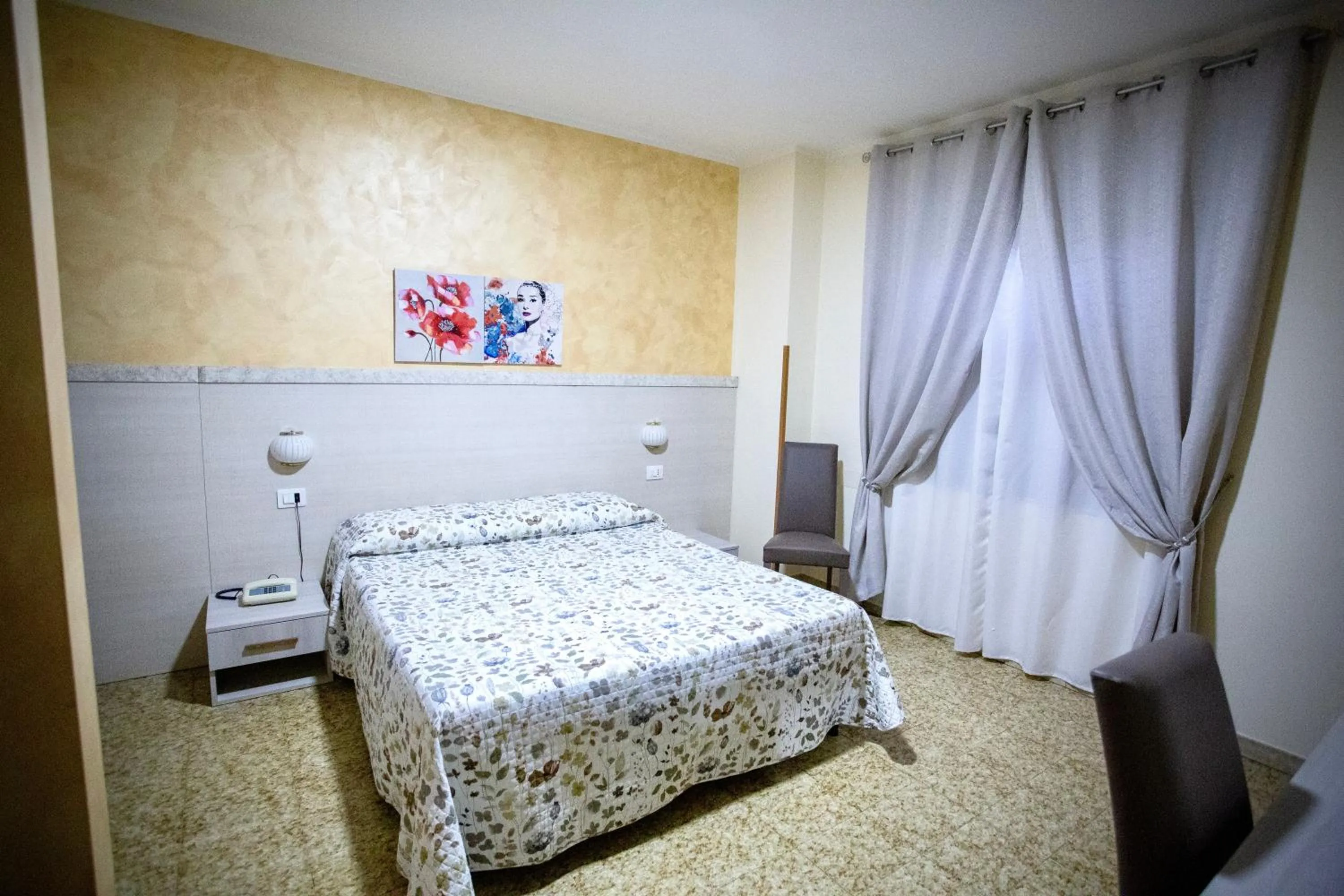 Bed in Hotel Vallisdea