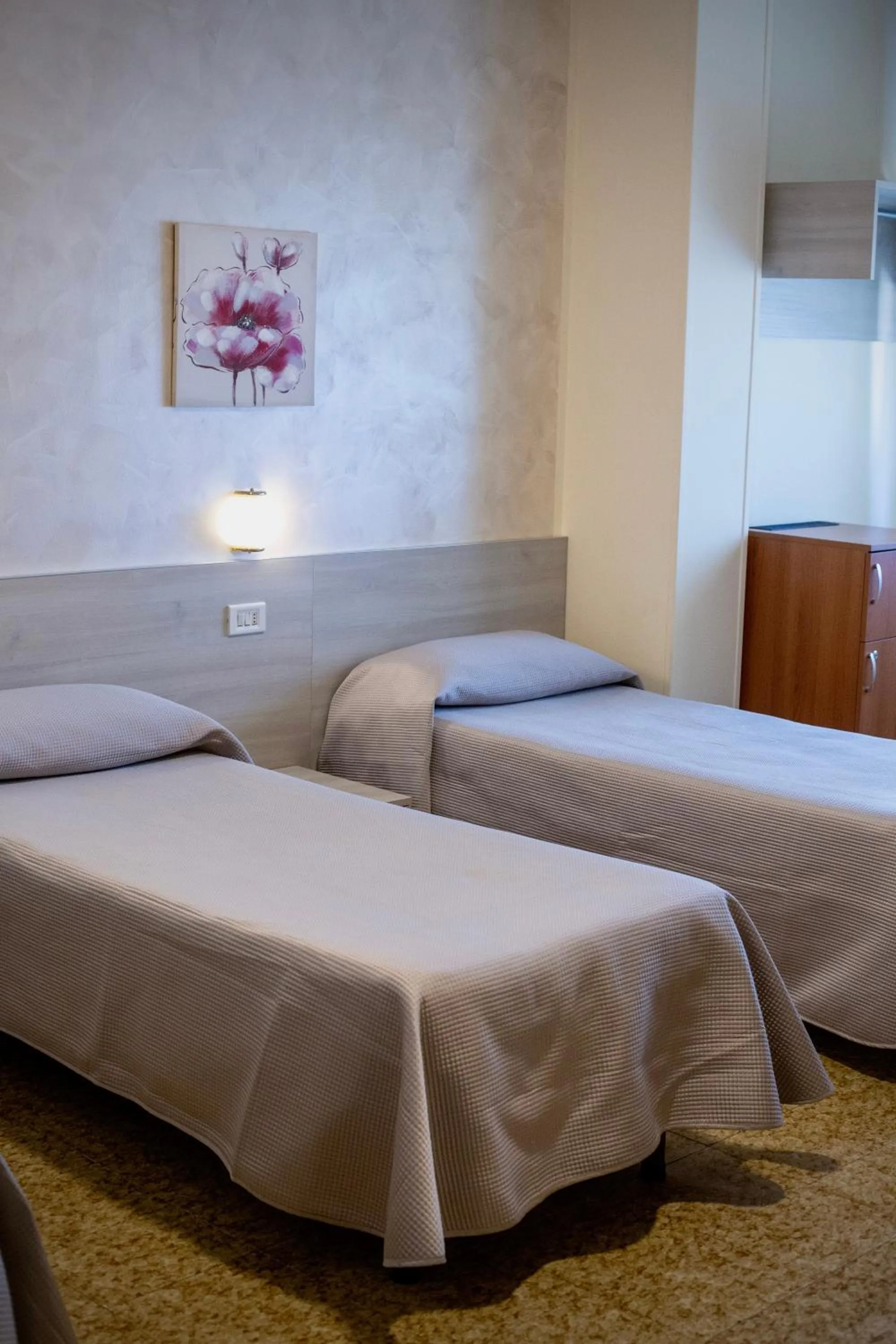 Bed in Hotel Vallisdea