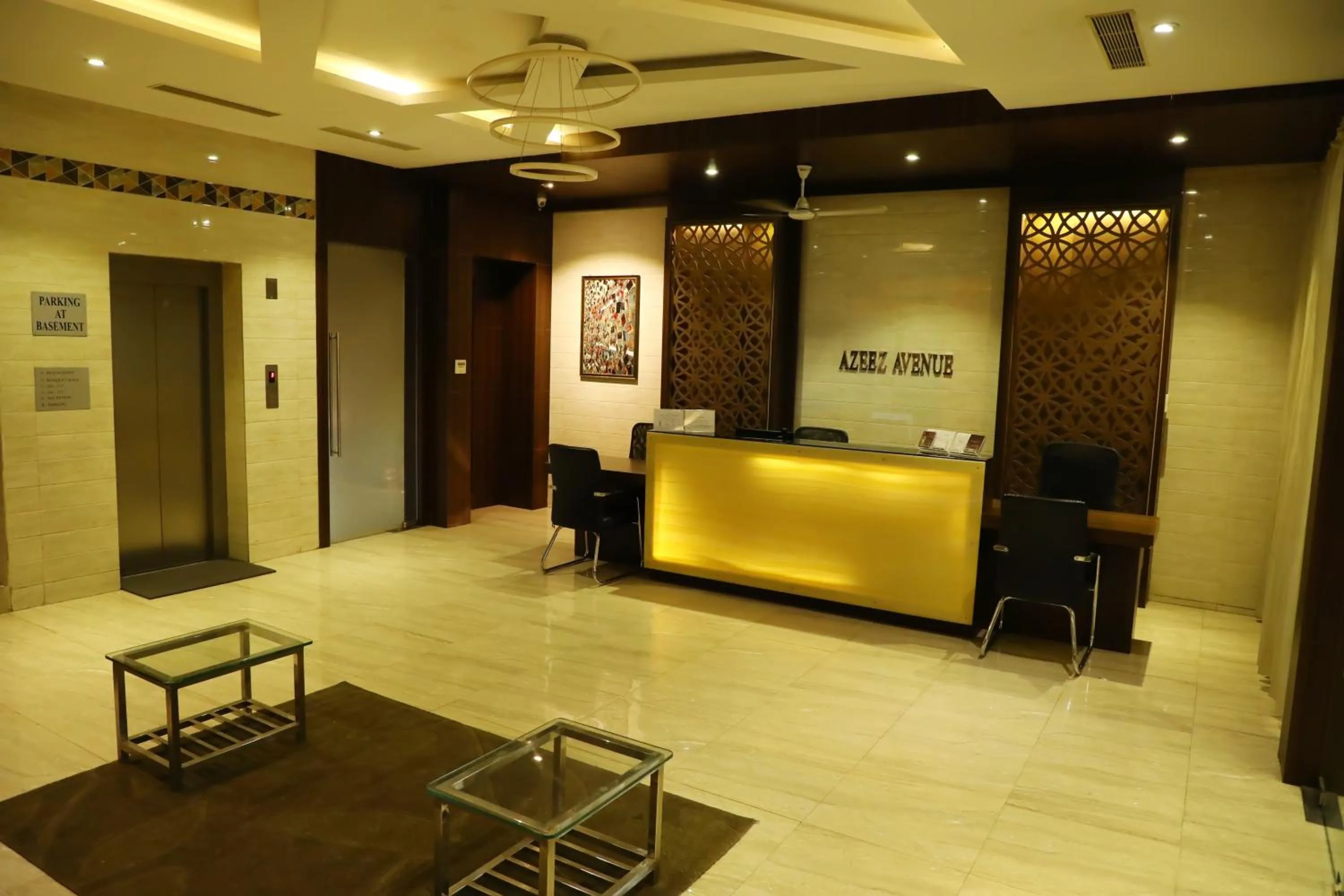 Lobby or reception in Avenue Hotel