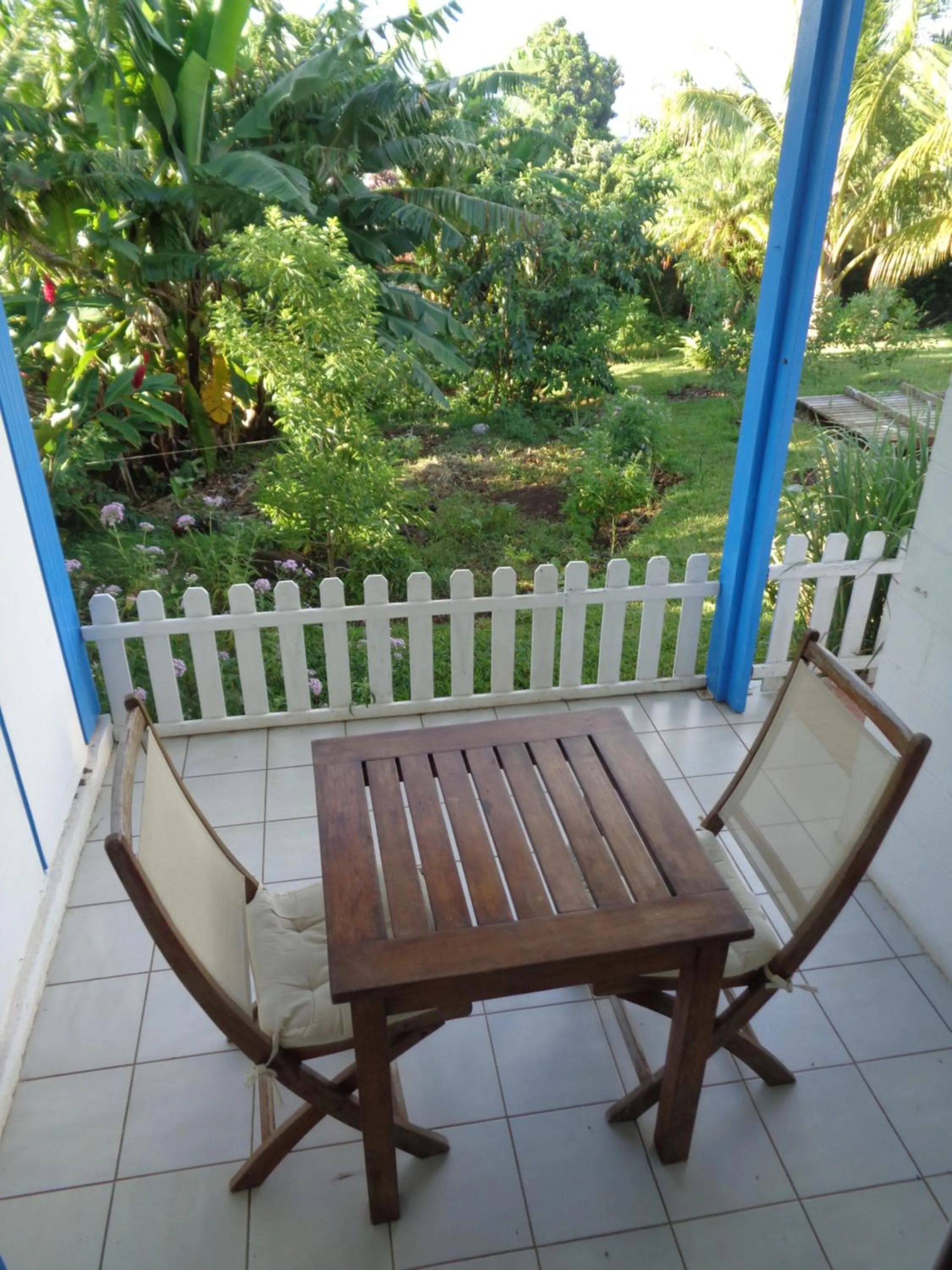 Garden in L'Arbre de Vie