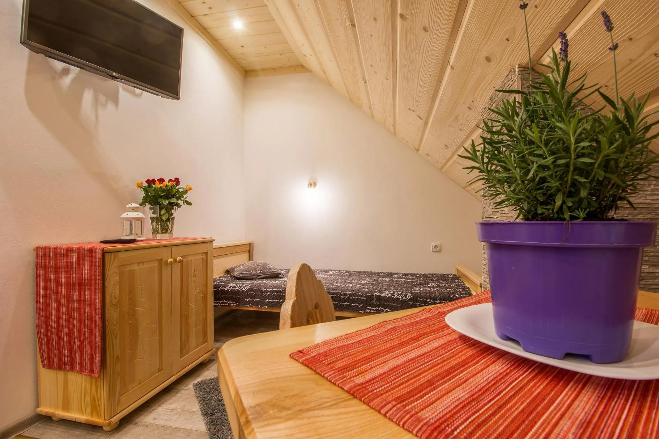 Bed in Willa Trebunia