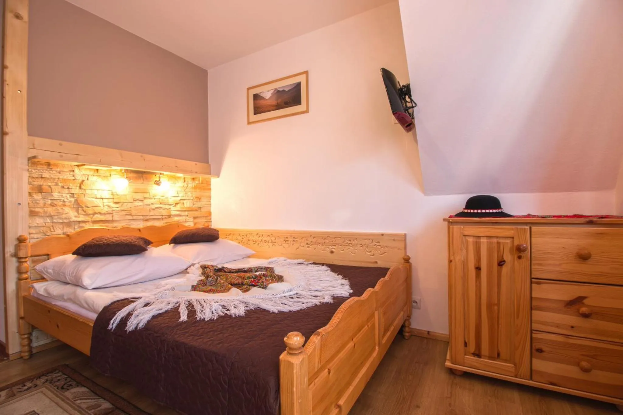 Bed in Willa Trebunia