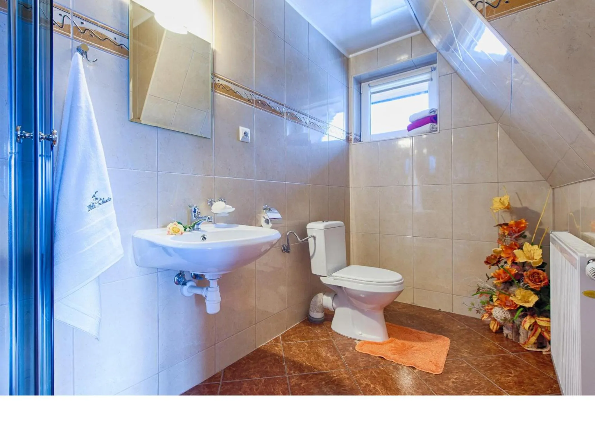 Bathroom in Willa Trebunia