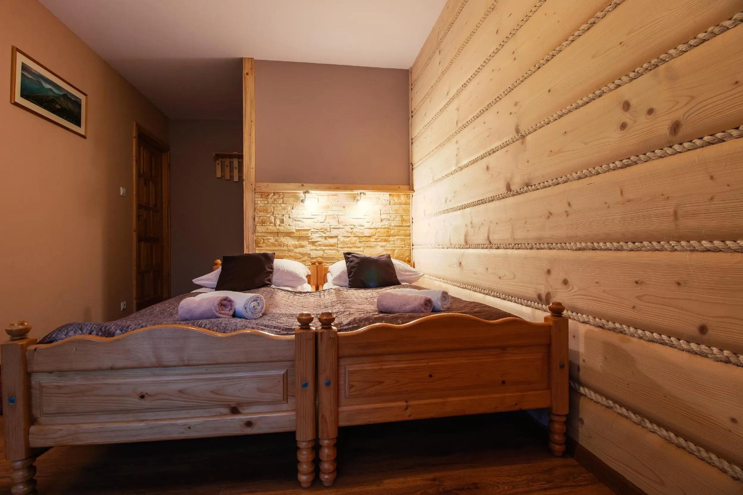 Bed in Willa Trebunia