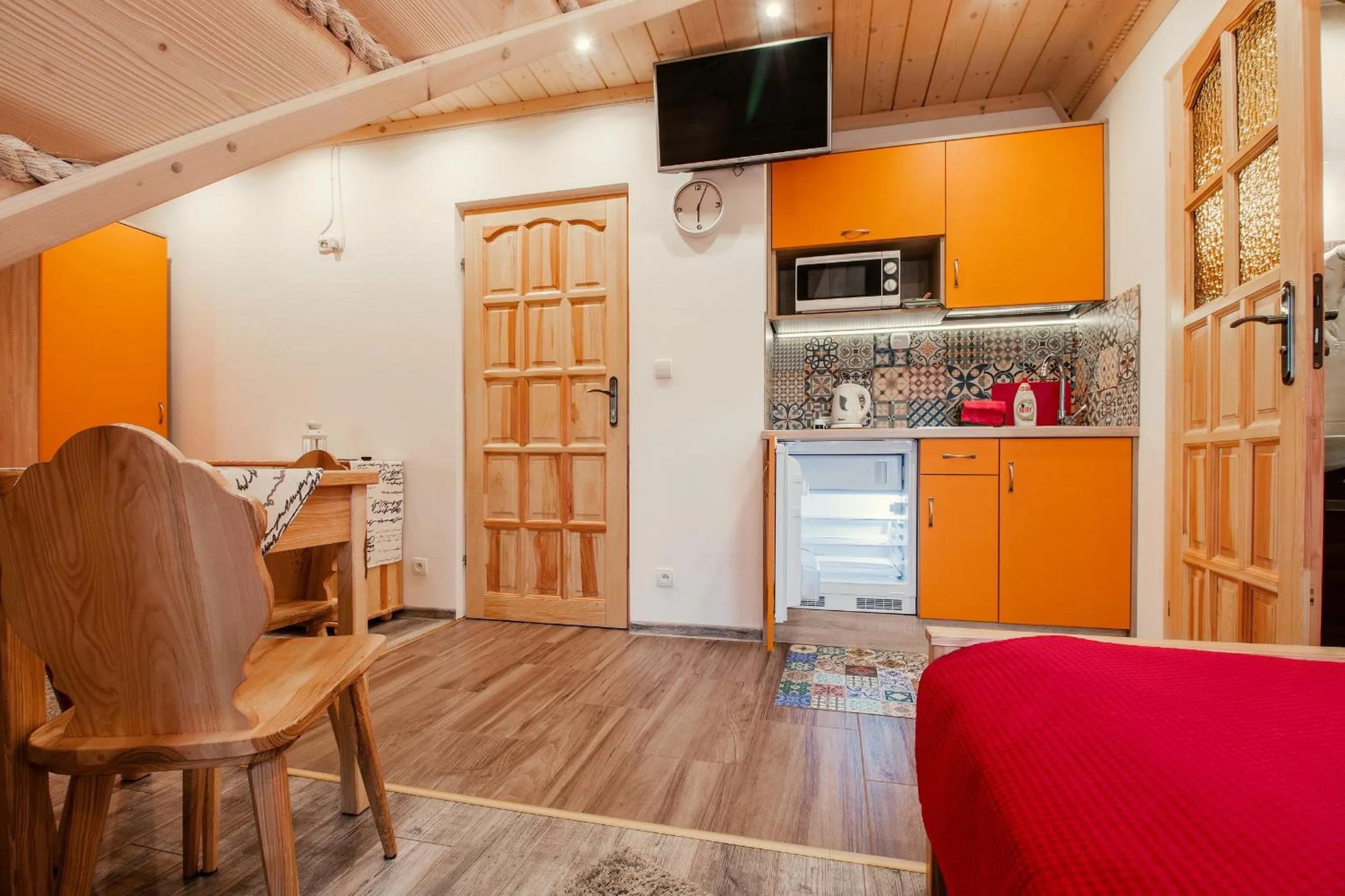 Kitchen or kitchenette in Willa Trebunia