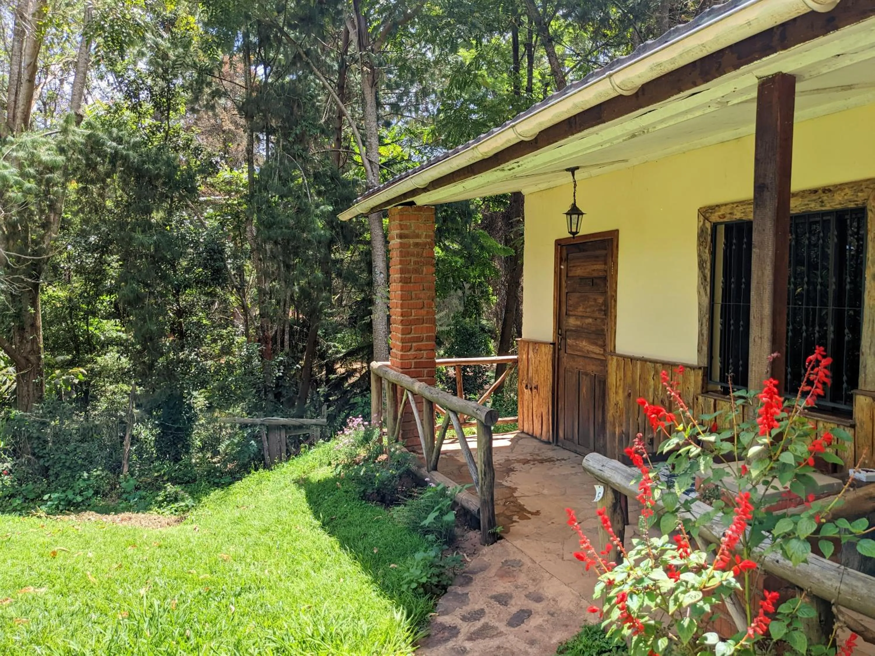 Patio in Lawns Hotel