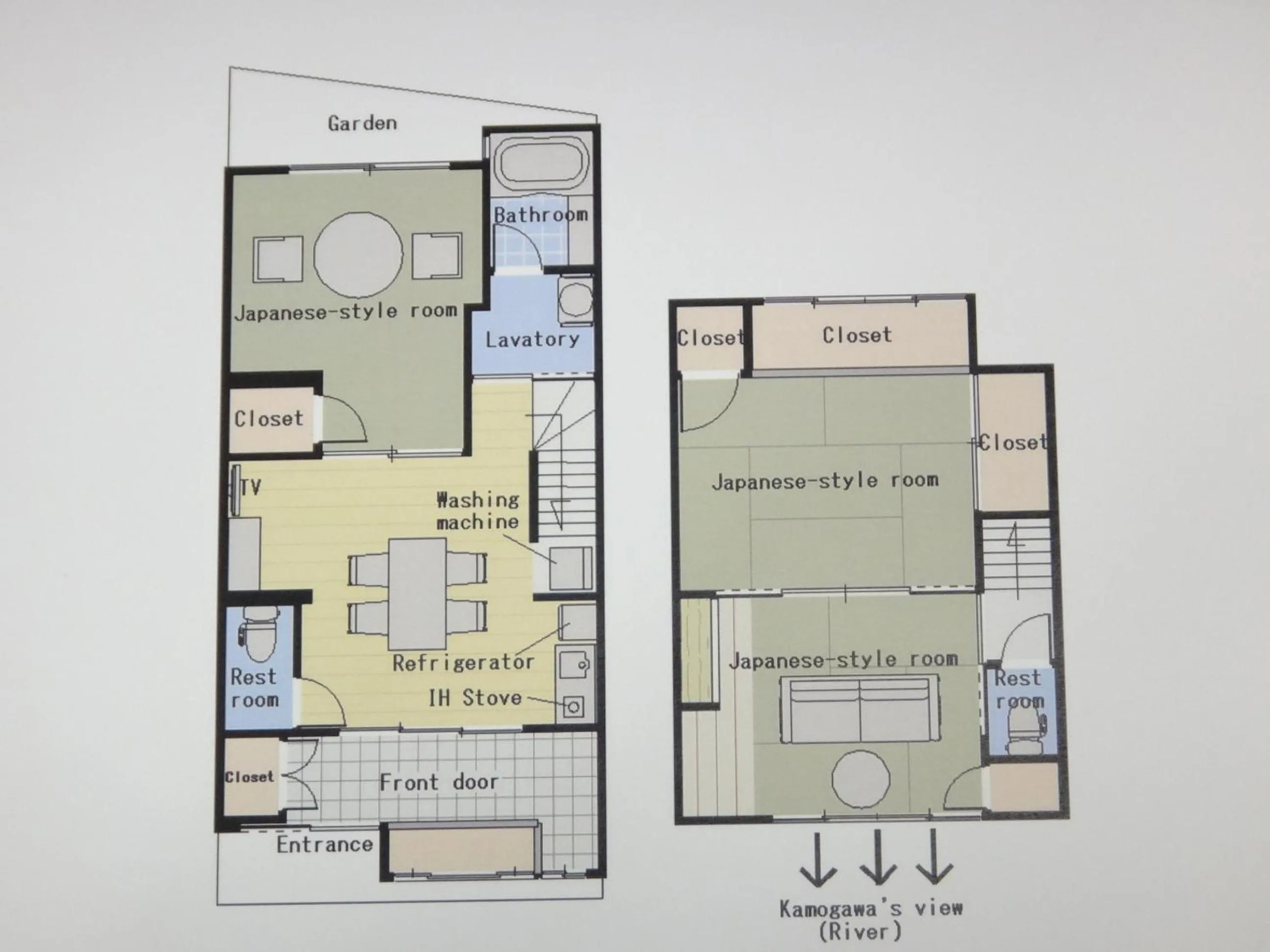 Floor plan in 京と家 鴨川五条 -Kyotoya Kamogawagojo-