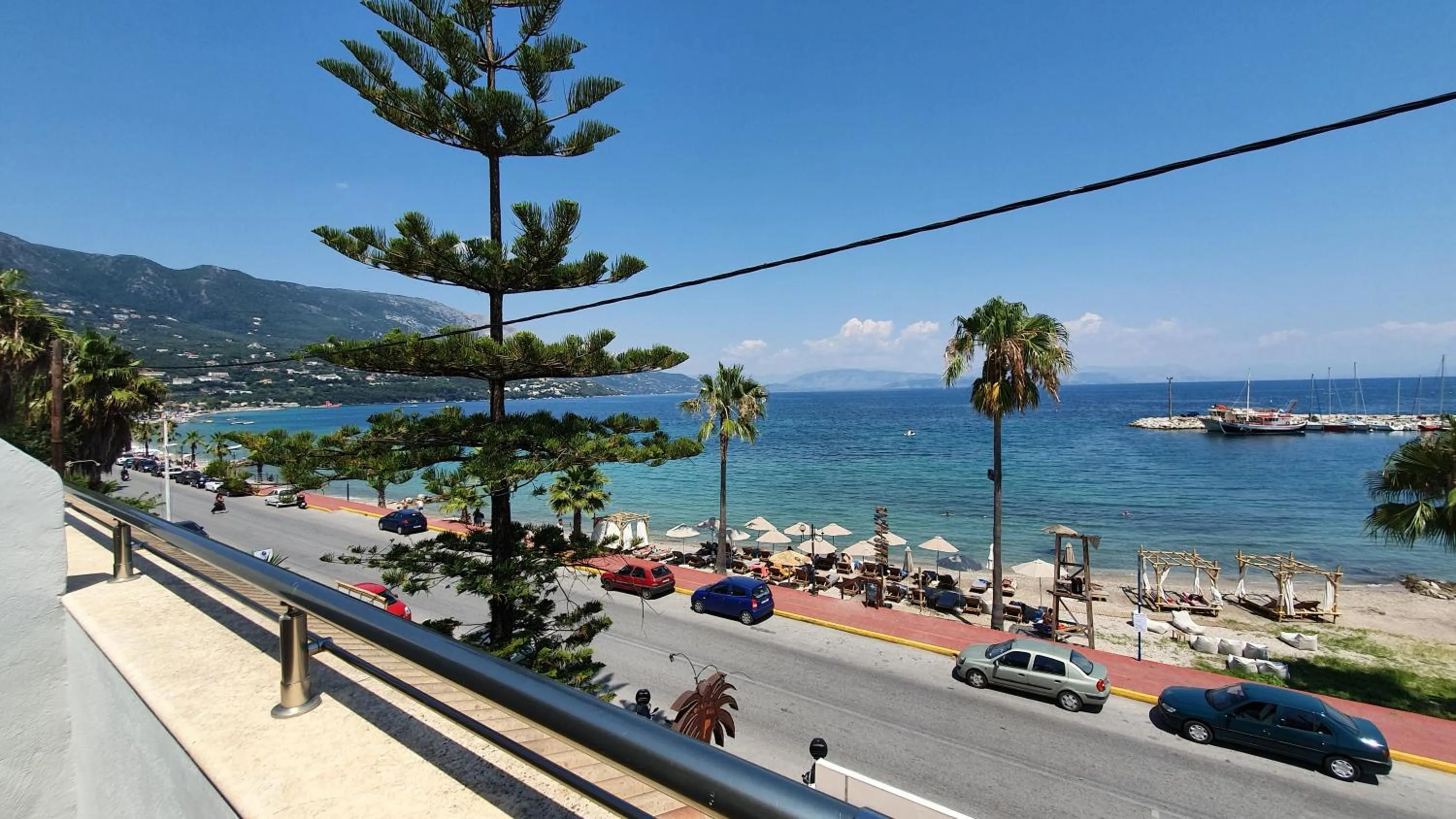 Balcony/Terrace in Onar Corfu Aparts & Studios