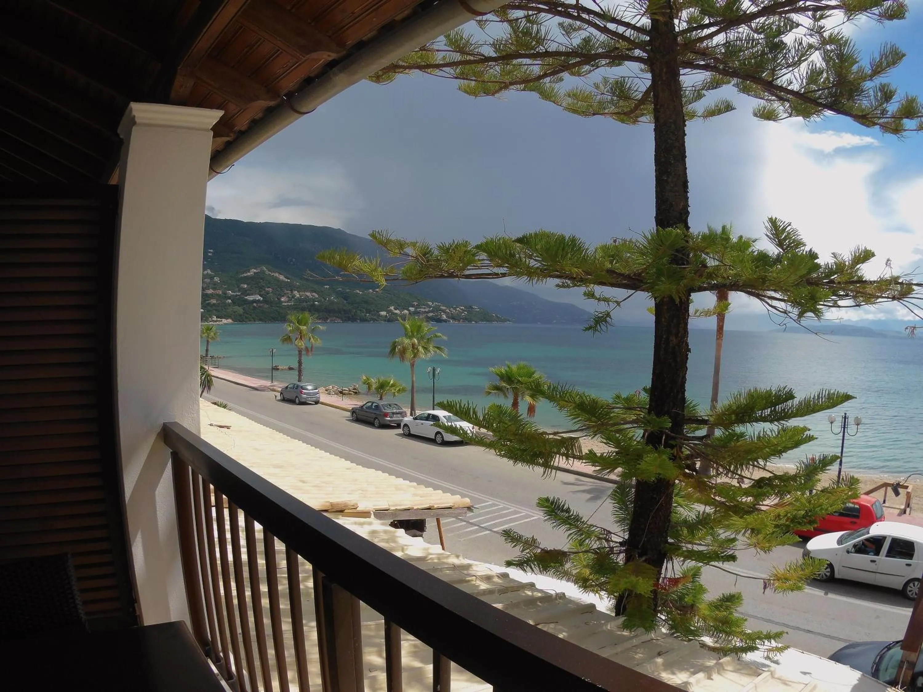 Balcony/Terrace in Onar Corfu Aparts & Studios
