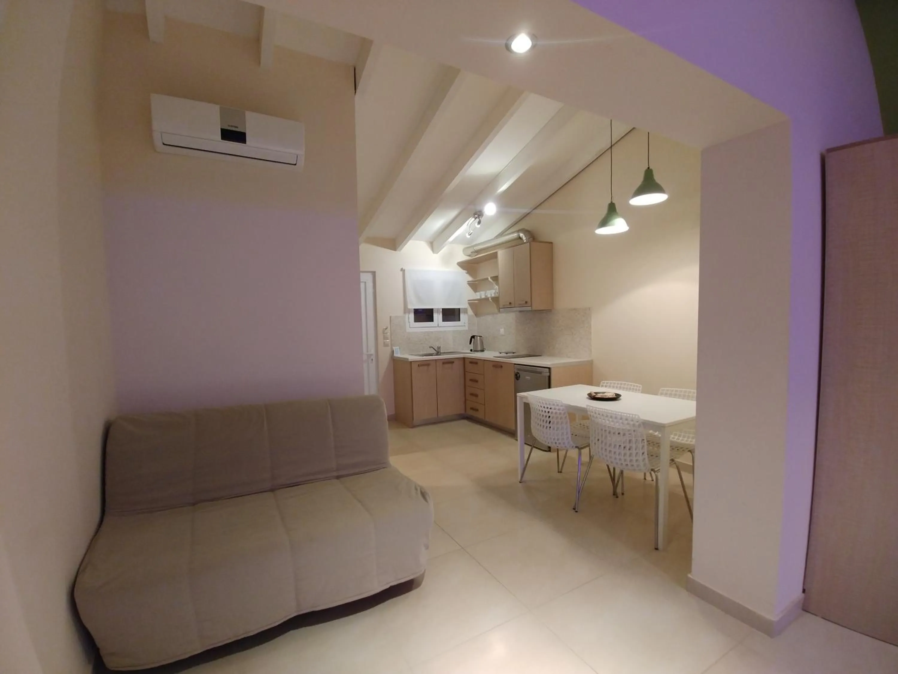 Kitchen or kitchenette in Onar Corfu Aparts & Studios