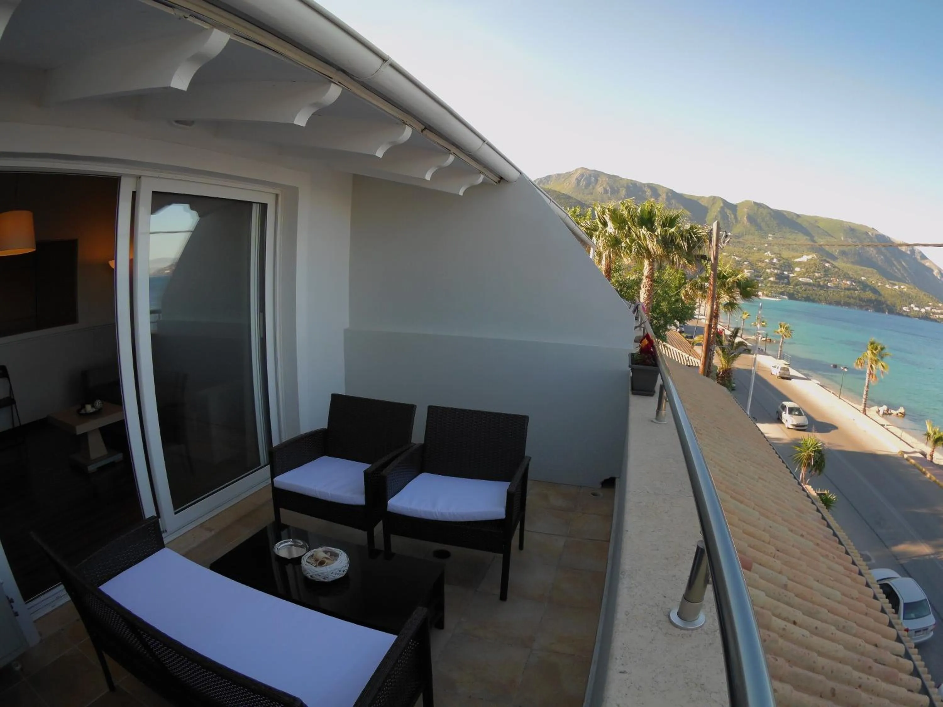 Balcony/Terrace in Onar Corfu Aparts & Studios