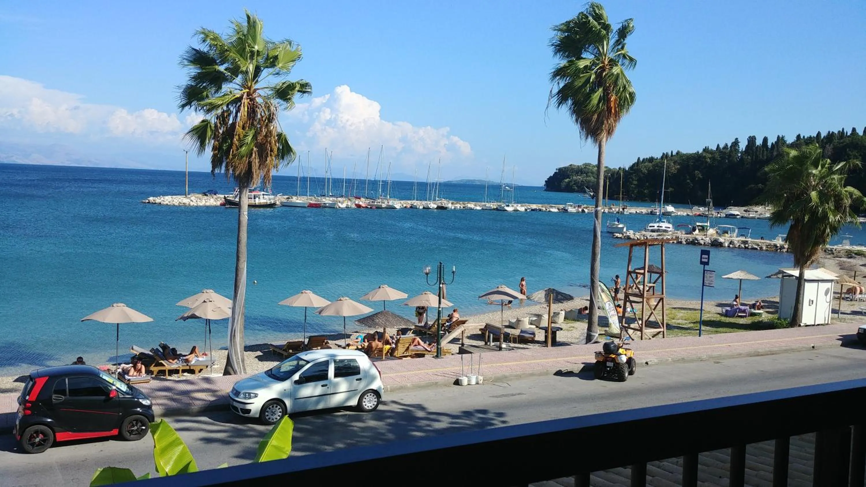 Balcony/Terrace in Onar Corfu Aparts & Studios