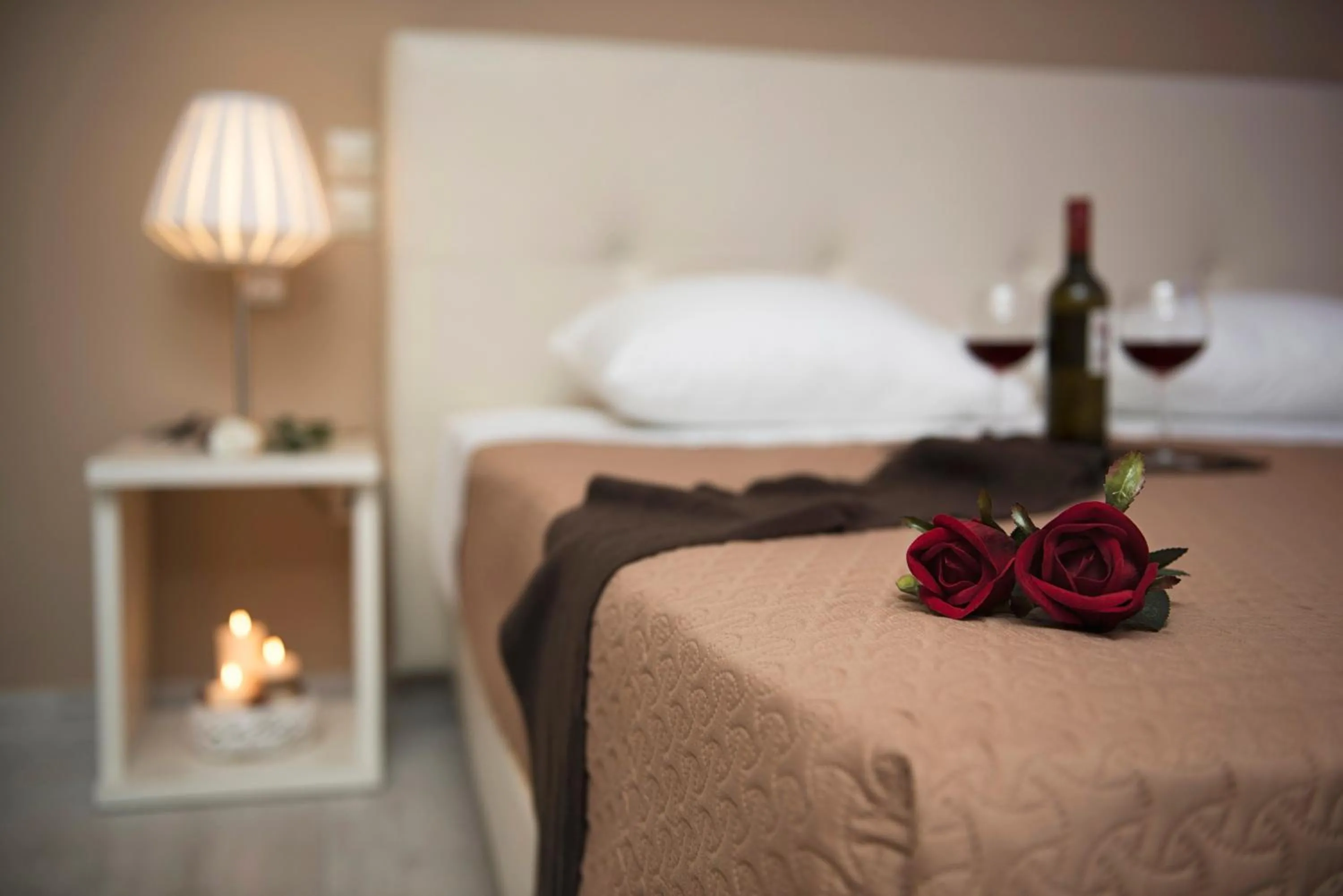 Bedroom, Bed in Onar Corfu Aparts & Studios