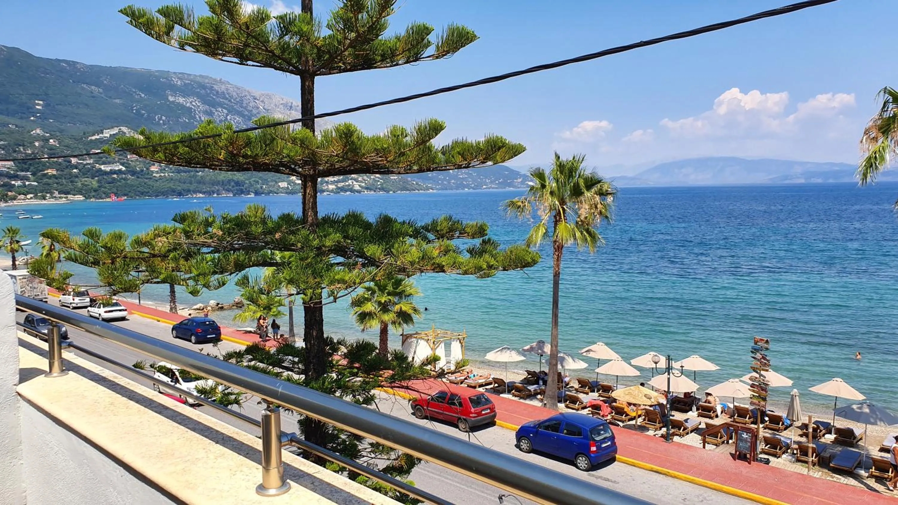 Balcony/Terrace in Onar Corfu Aparts & Studios
