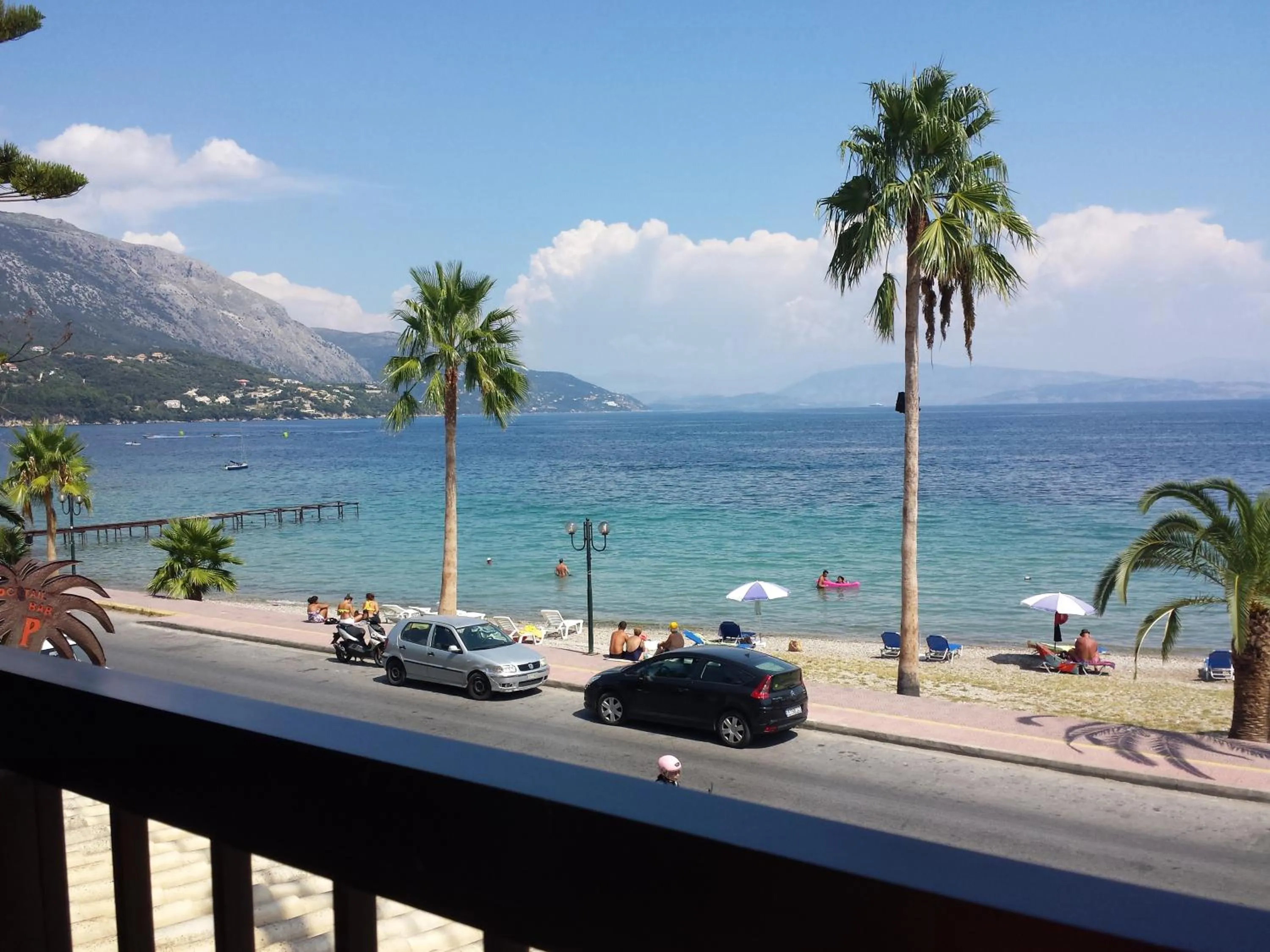 Beach in Onar Corfu Aparts & Studios
