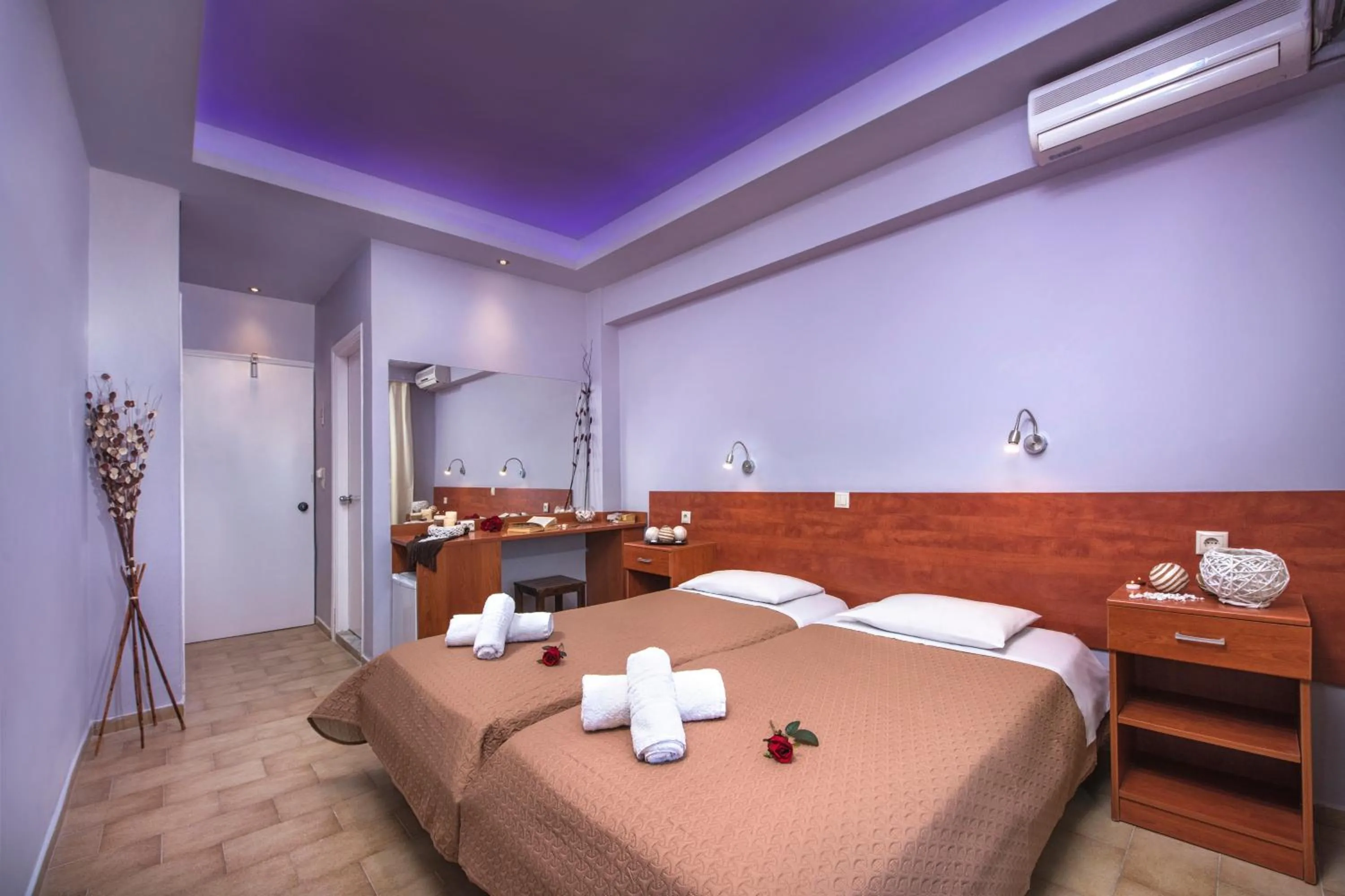 Bedroom, Bed in Onar Corfu Aparts & Studios