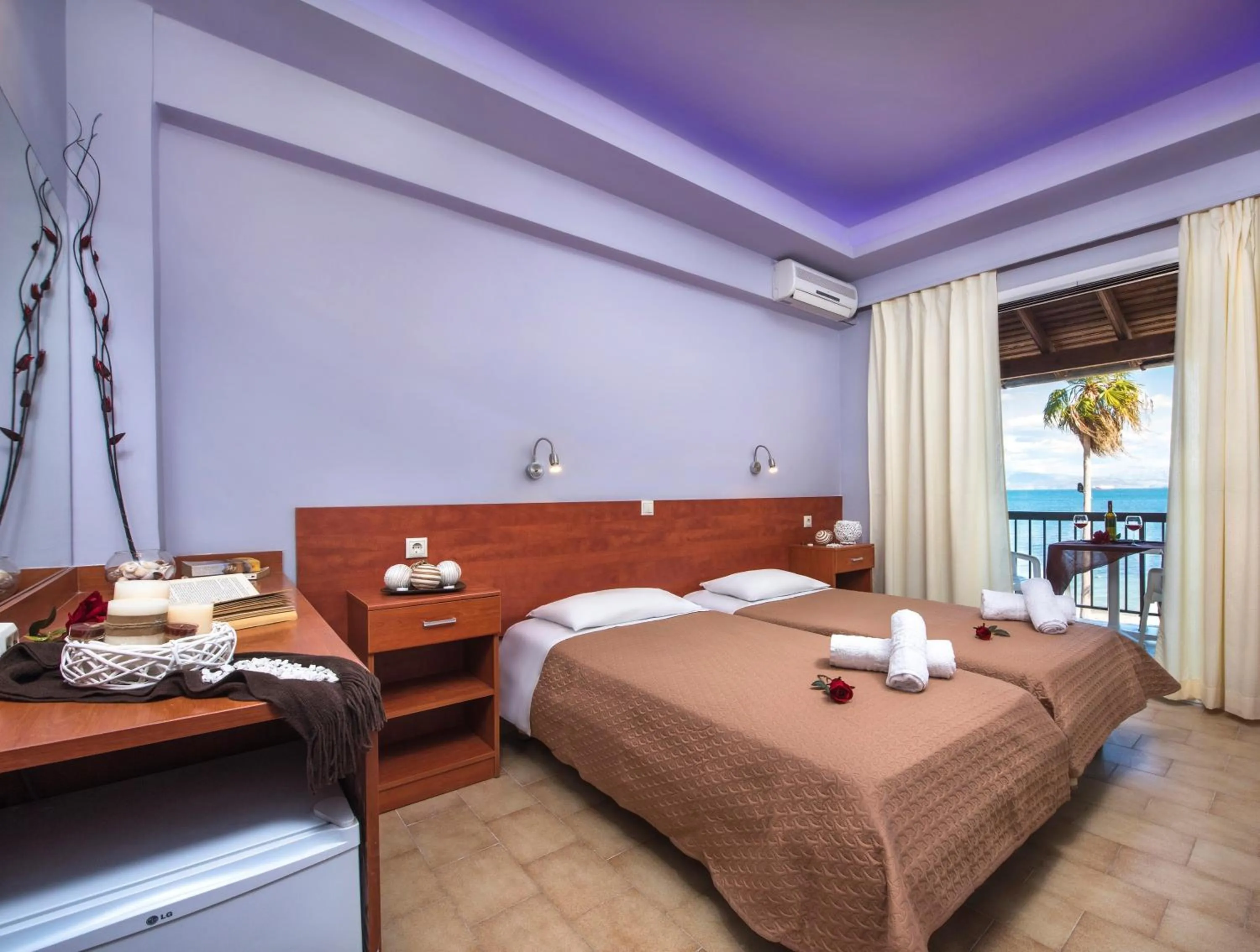 Bedroom, Bed in Onar Corfu Aparts & Studios