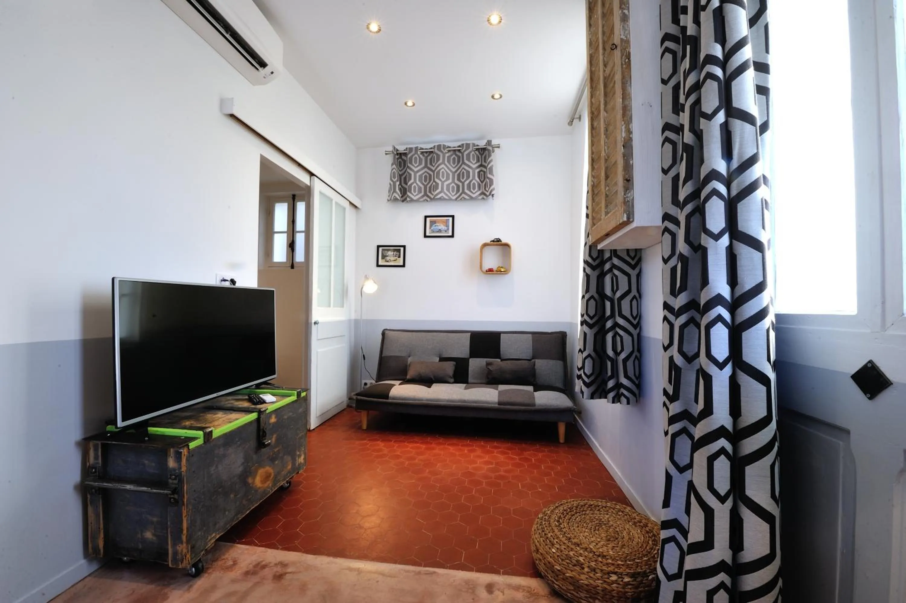 Decorative detail in B&B Villa Du Roc Fleuri