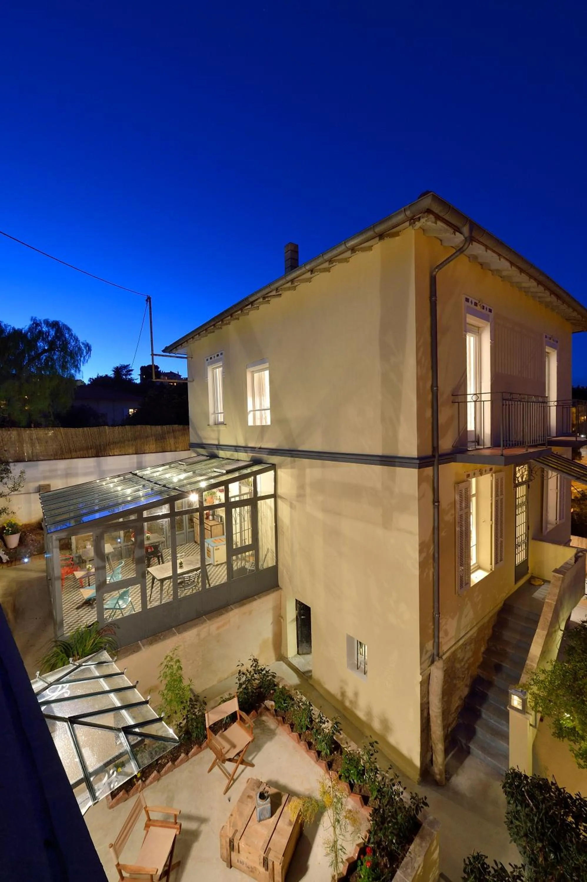 Property building in B&B Villa Du Roc Fleuri