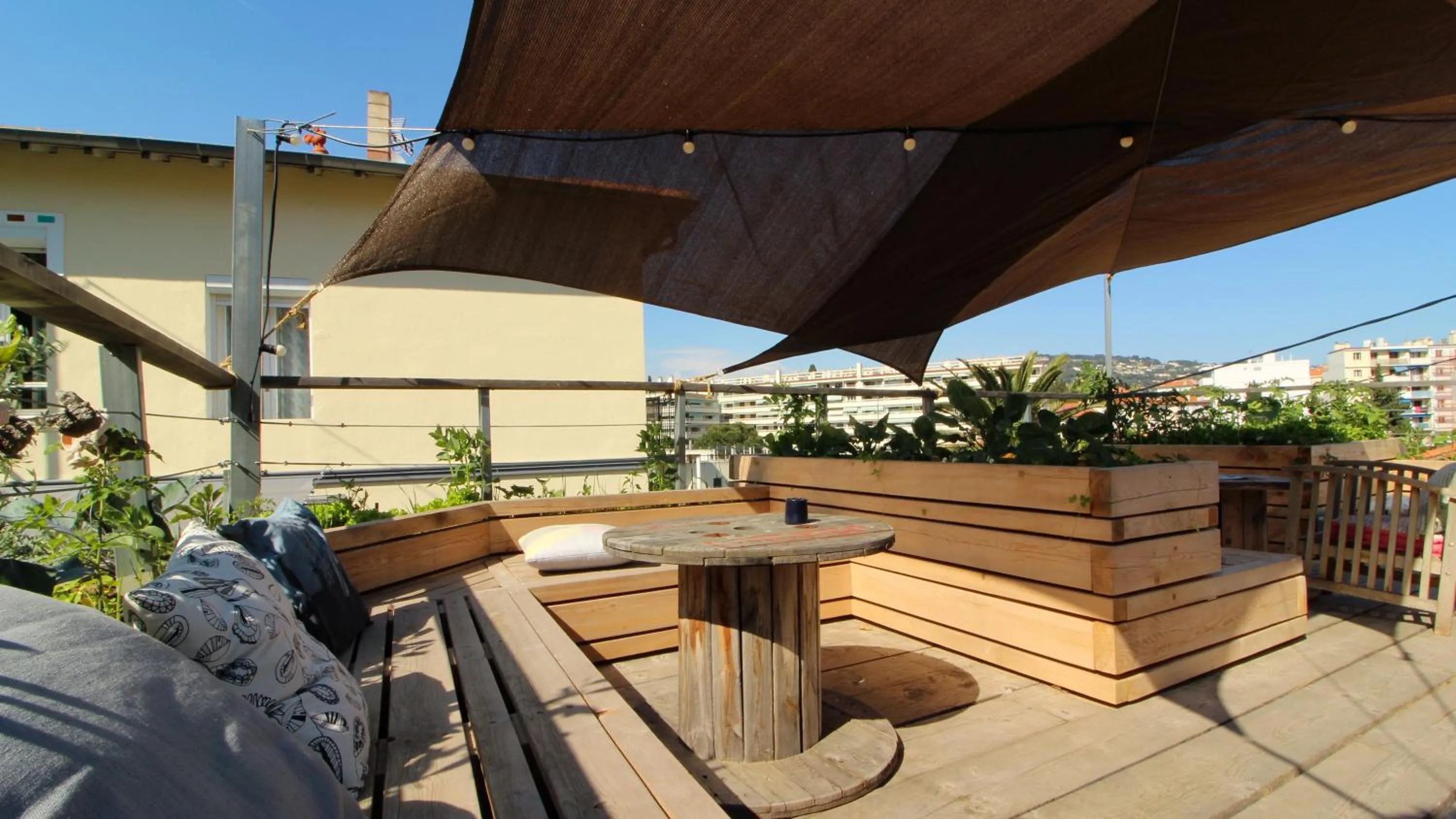 Balcony/Terrace in B&B Villa Du Roc Fleuri