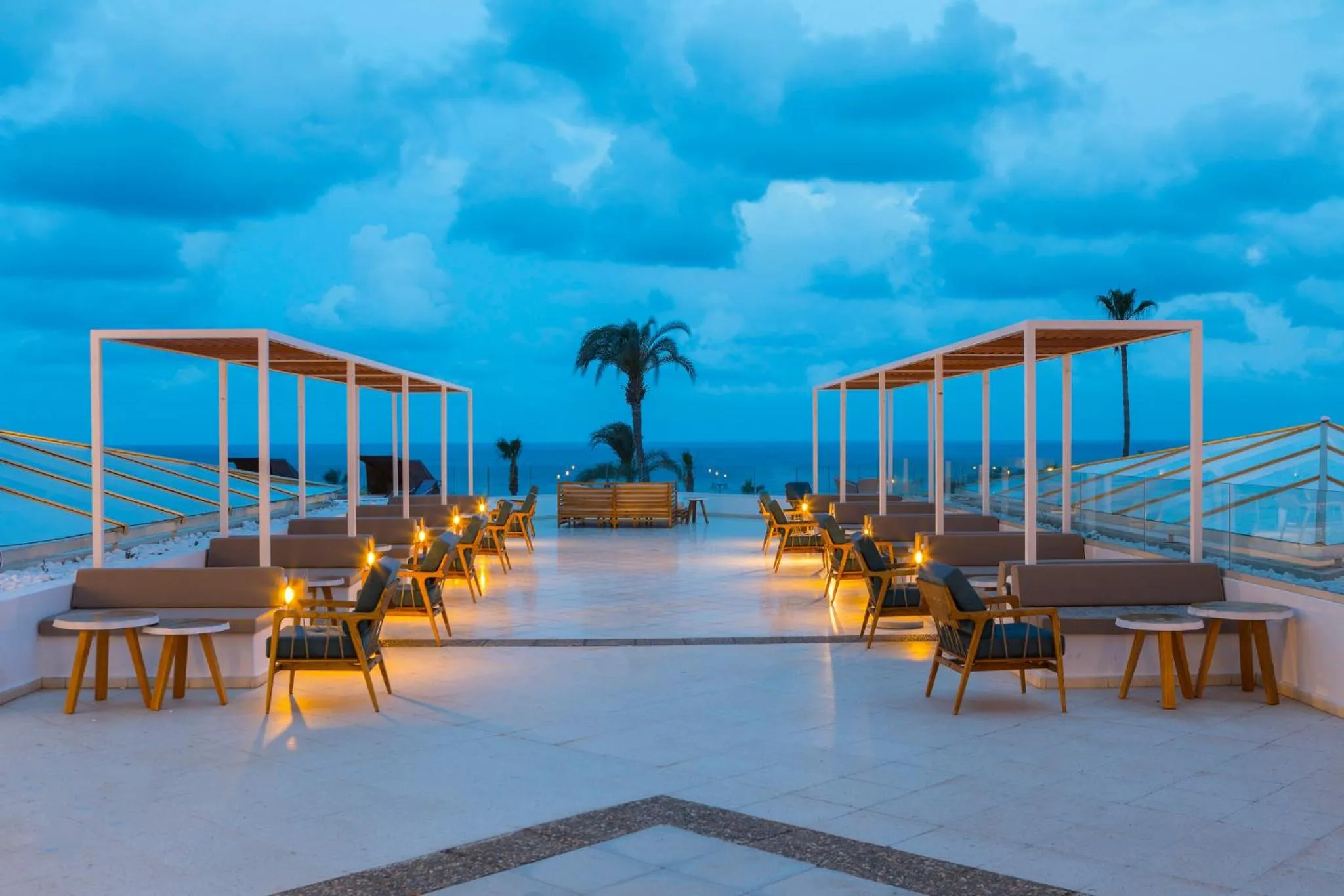 Patio in Leonardo Laura Beach & Splash Resort