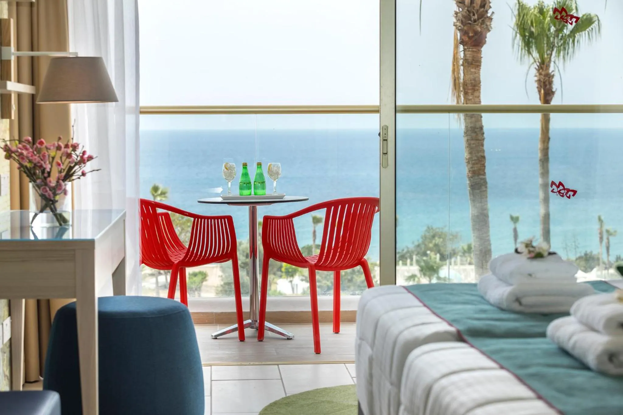 Sea view in Leonardo Laura Beach & Splash Resort