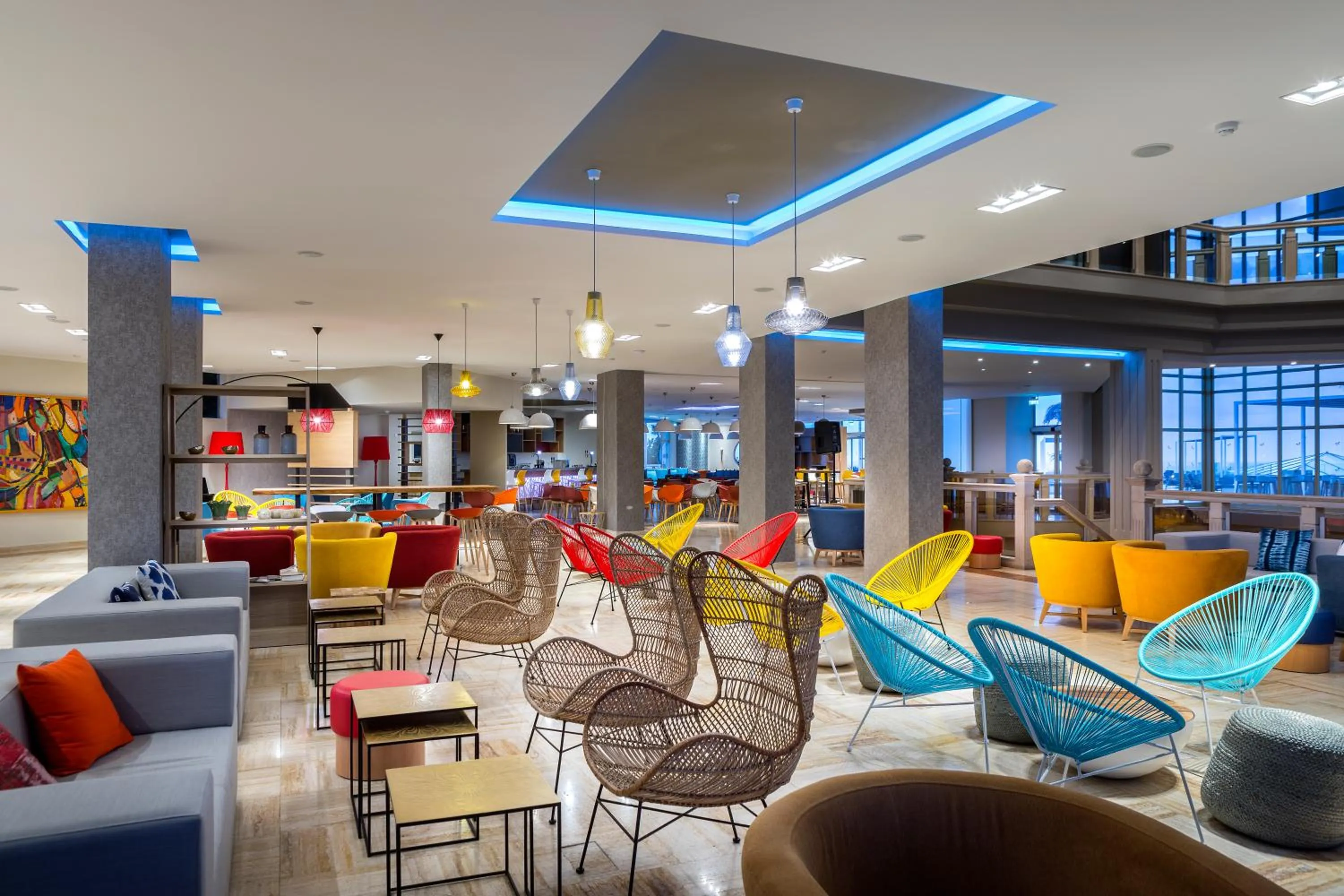 Living room in Leonardo Laura Beach & Splash Resort