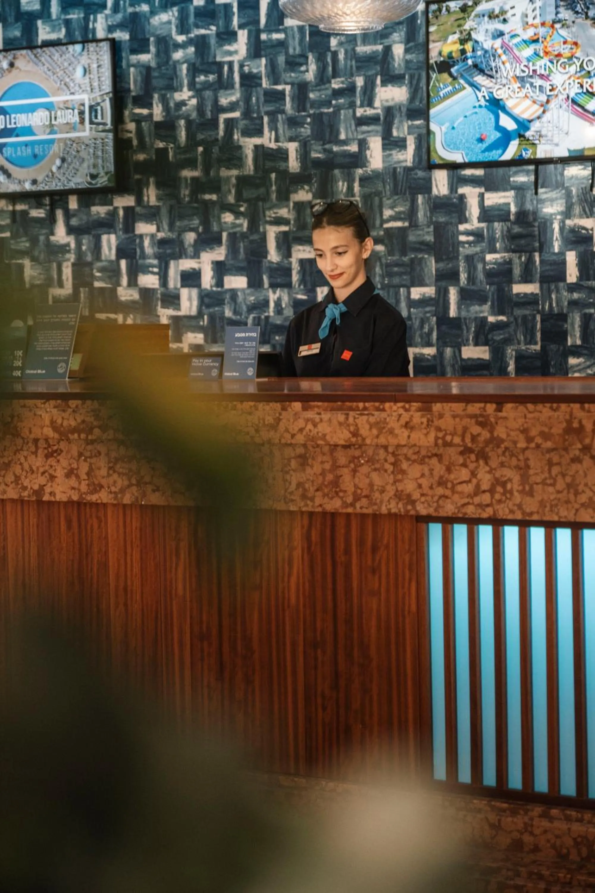 Lobby or reception in Leonardo Laura Beach & Splash Resort