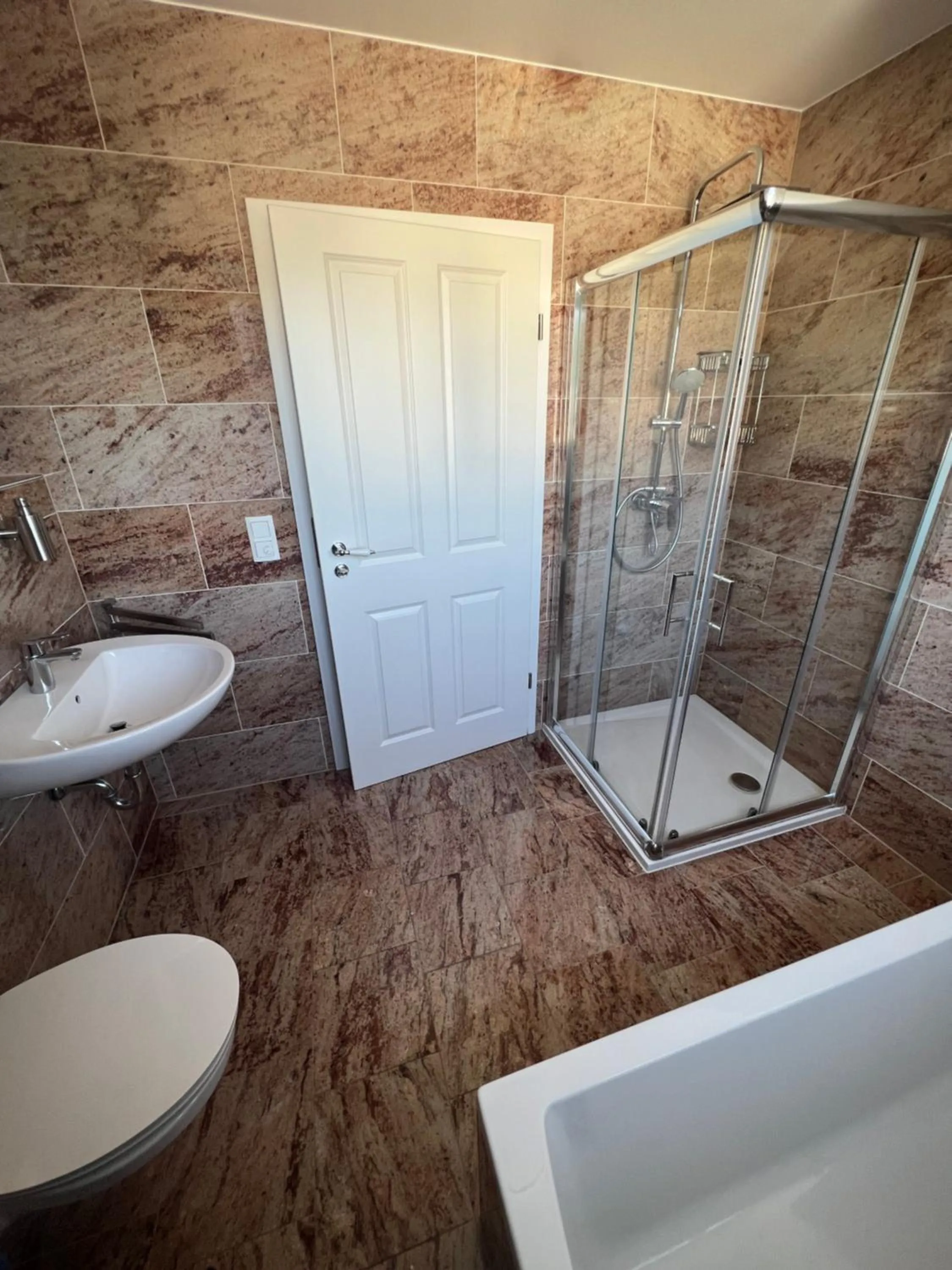 Bathroom in Merkel Villa Apartamente