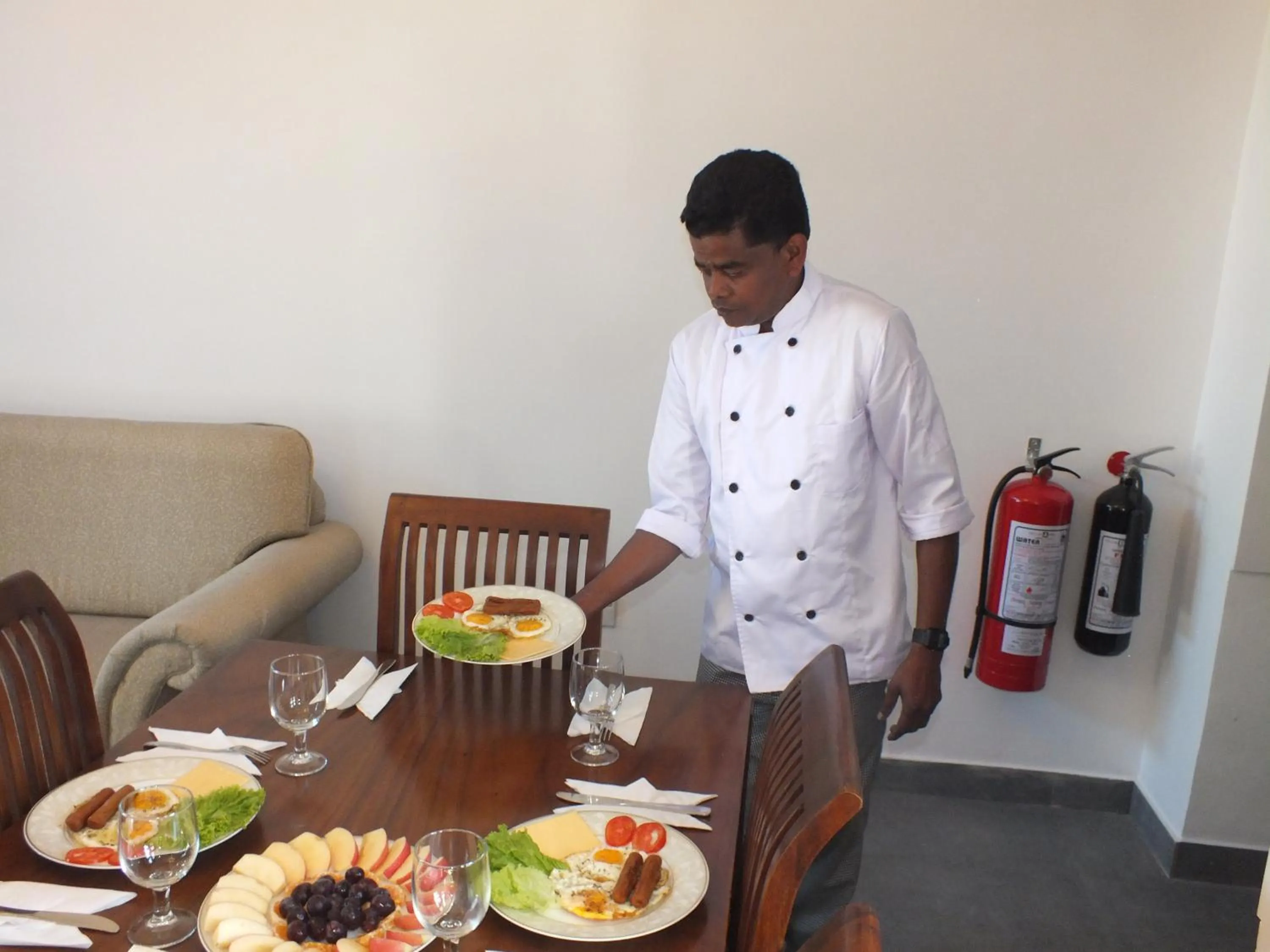 Food close-up in Cottage 42