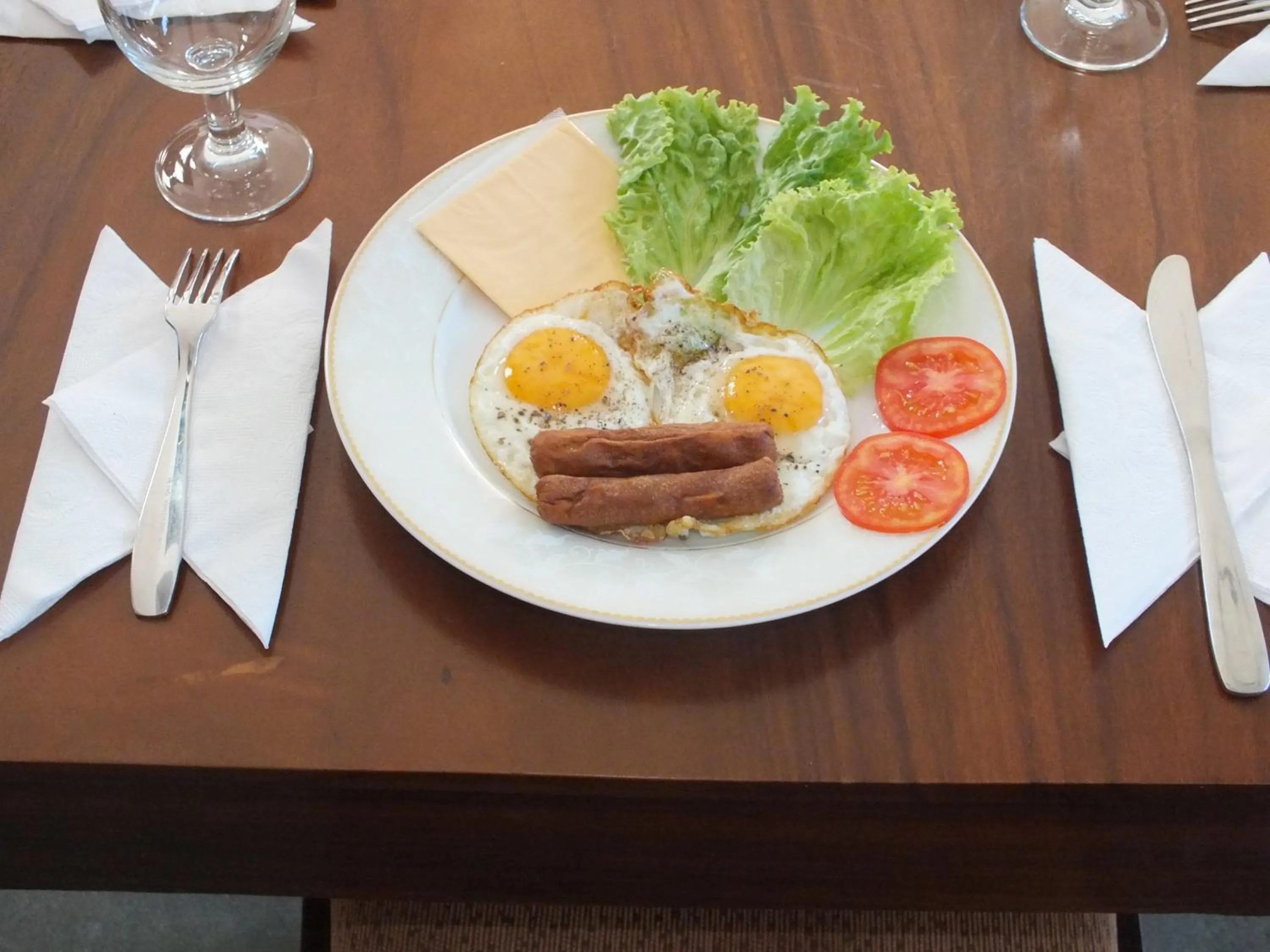 Food close-up in Cottage 42