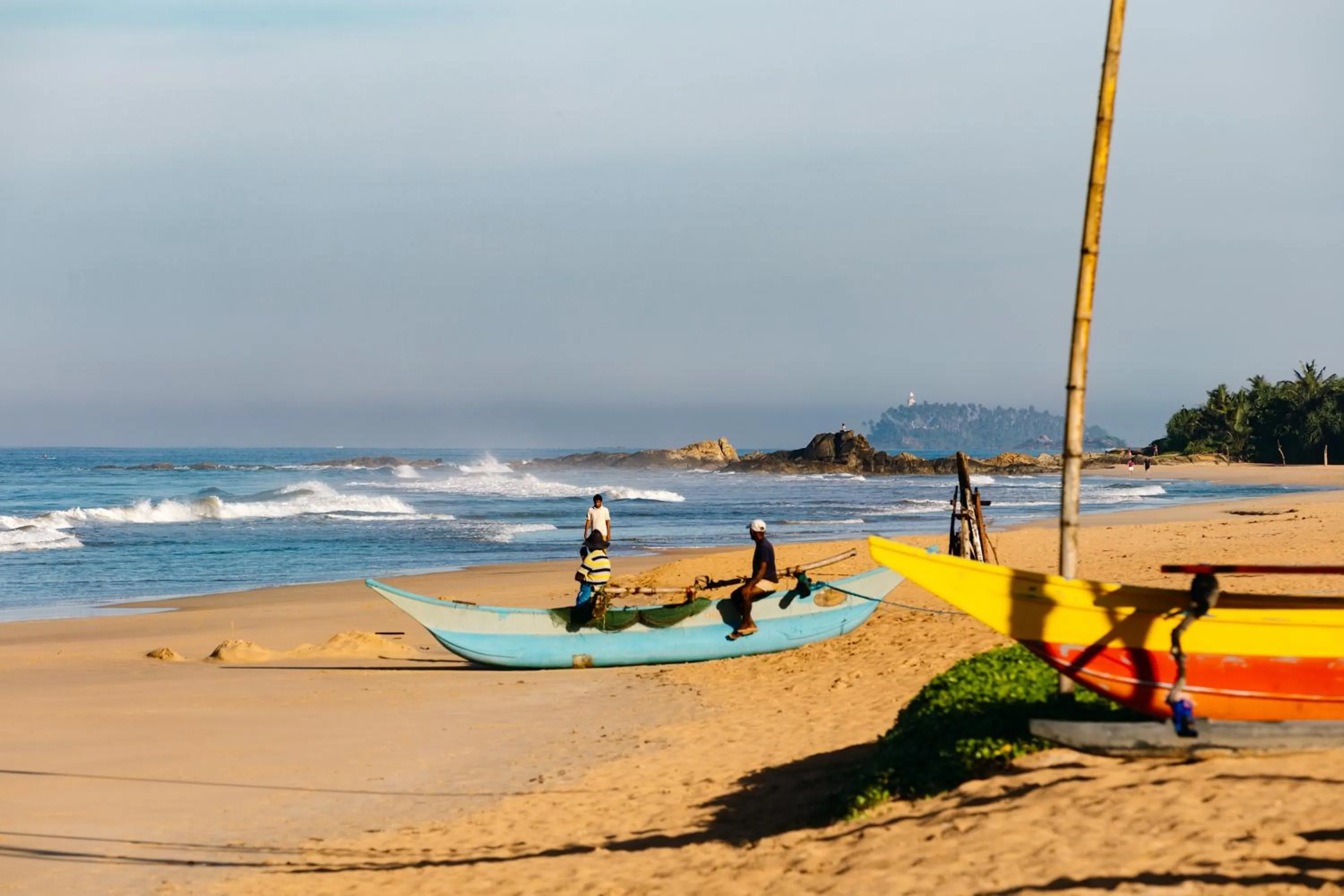 People in Amal Beach Hotel