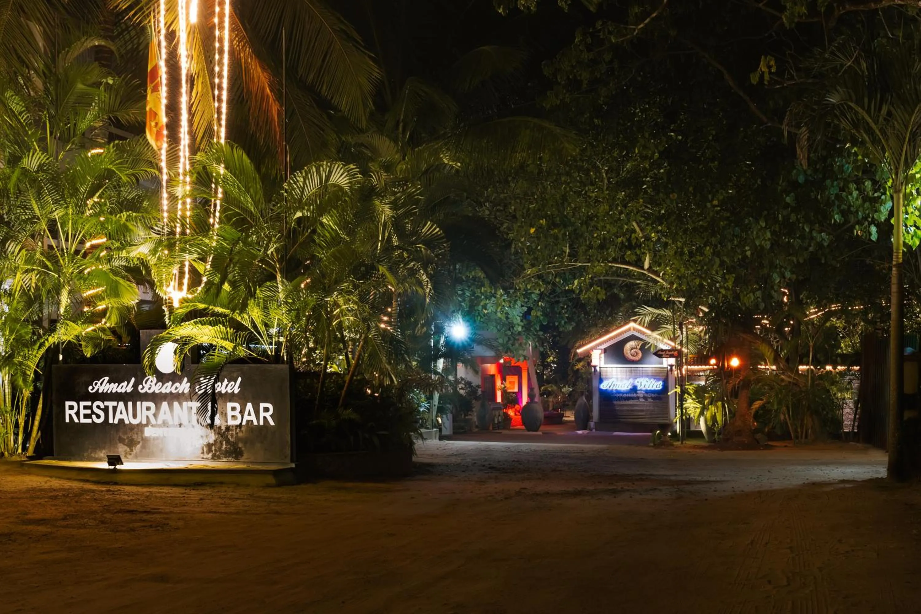Facade/entrance in Amal Beach Hotel