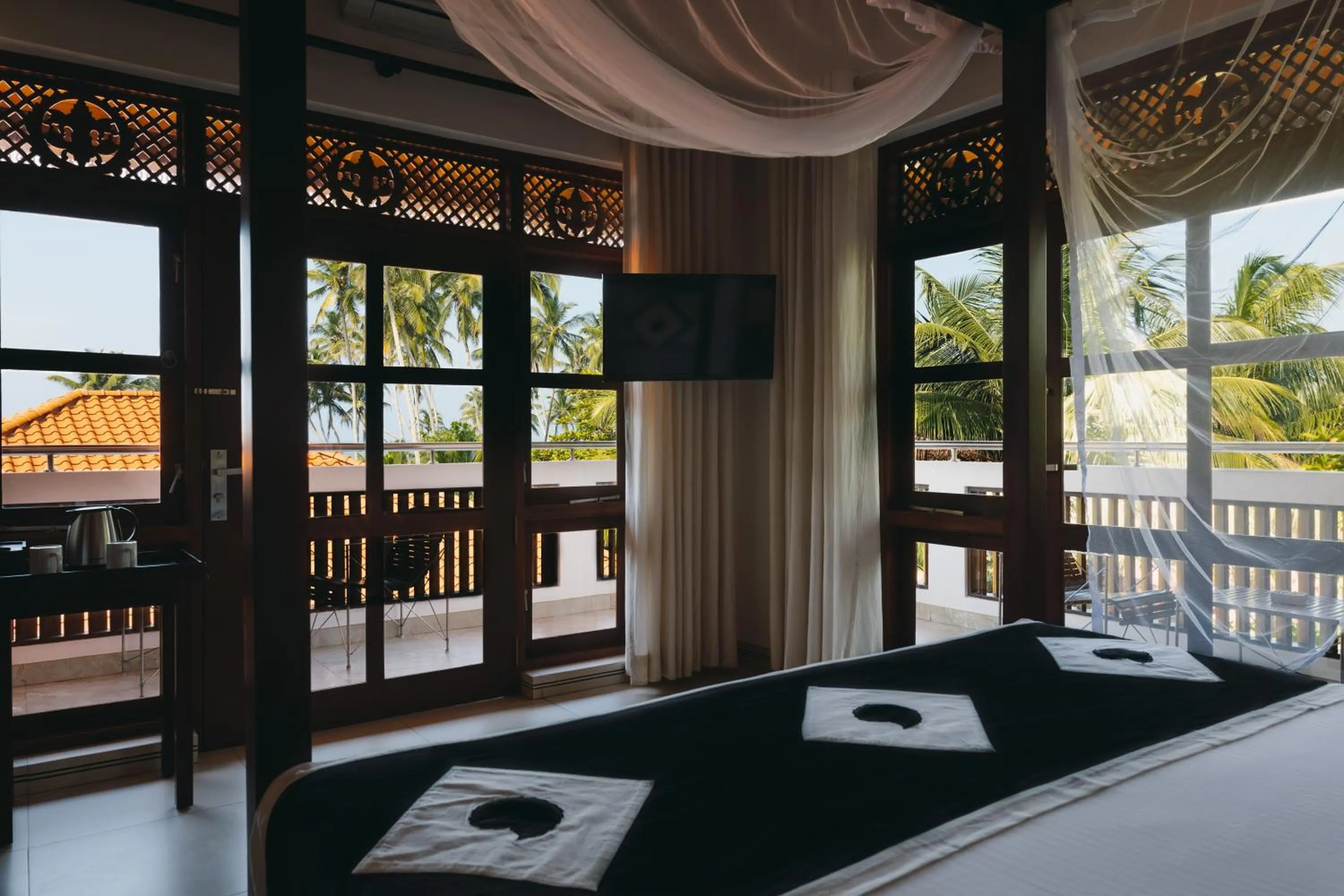 Bedroom, Bed in Amal Beach Hotel