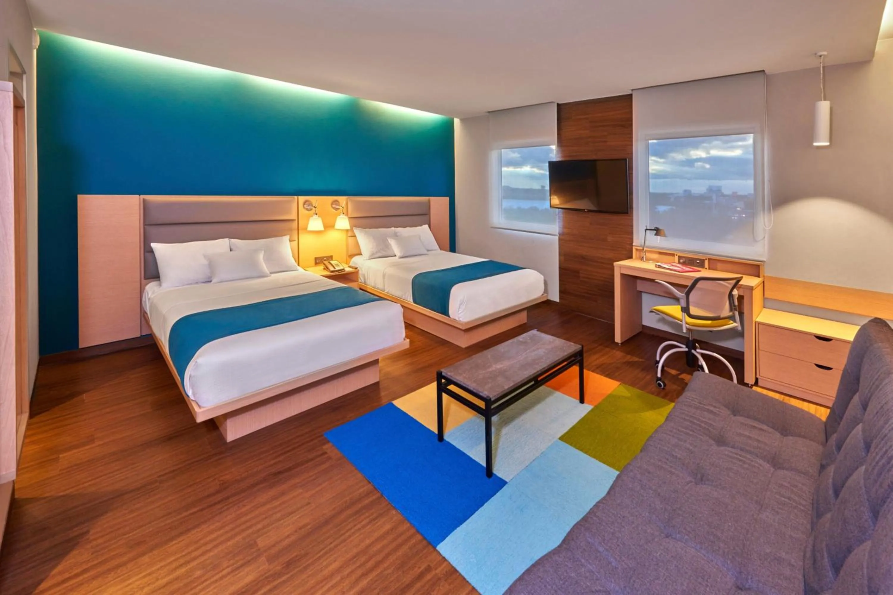 Bedroom, Bed in City Express Suites by Marriott Silao Aeropuerto