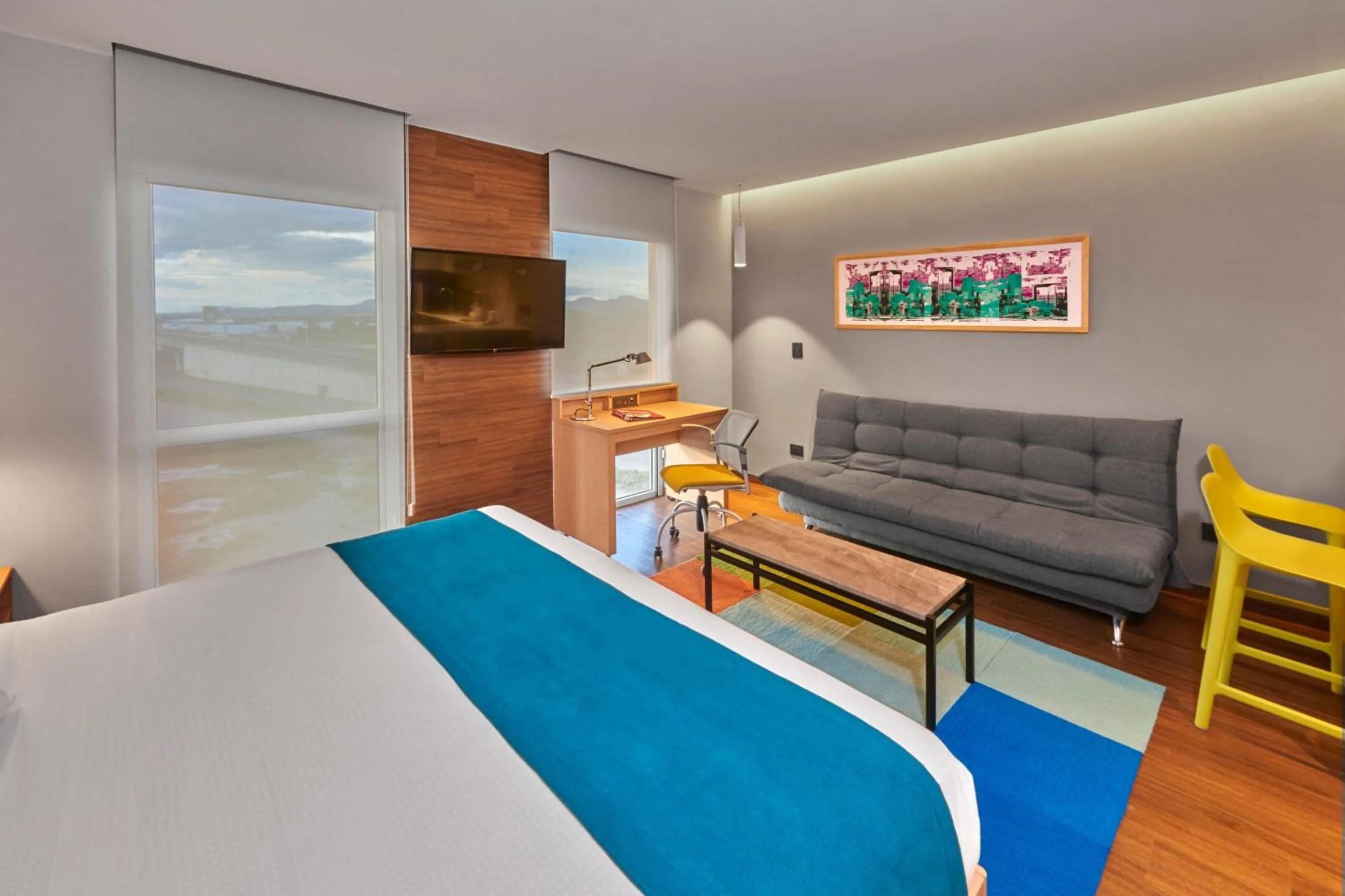 Bedroom, Bed in City Express Suites by Marriott Silao Aeropuerto