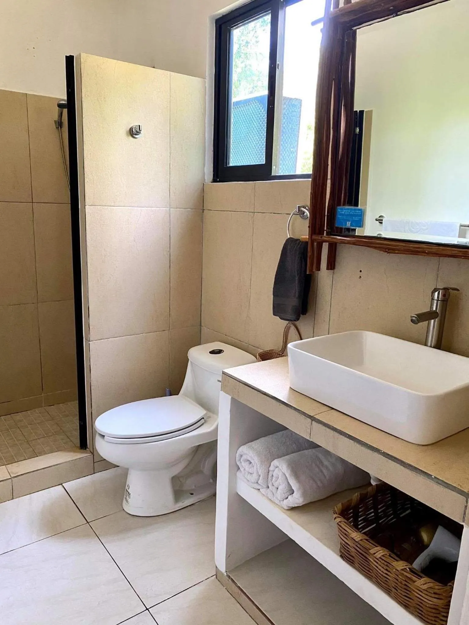 Bathroom in Maya Eco Village