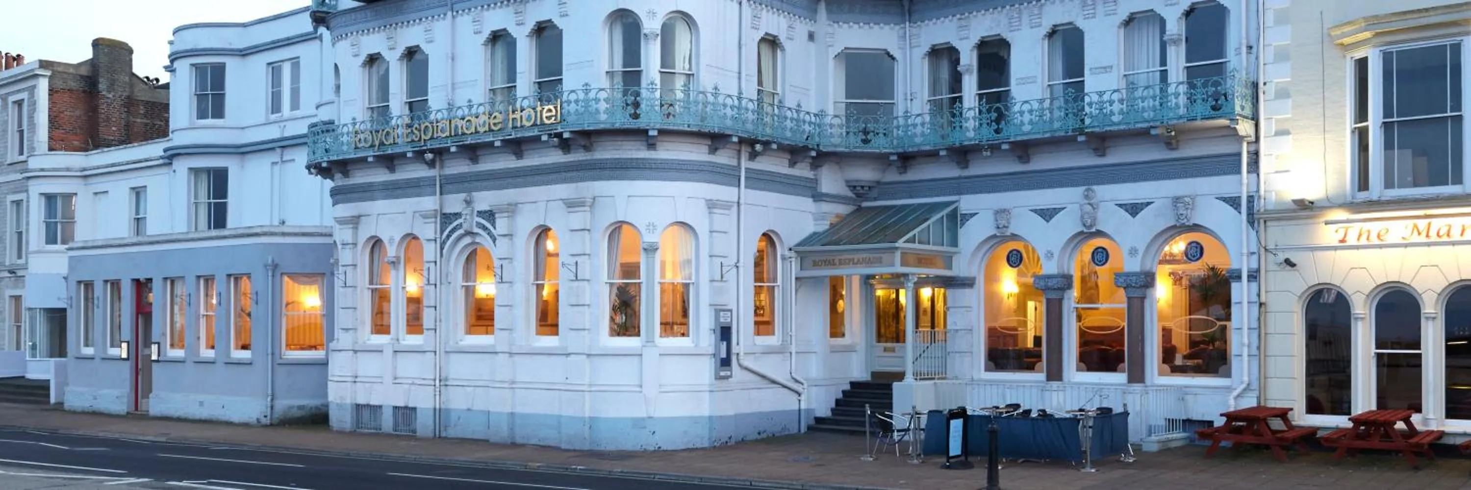 Property building in Royal Esplanade Hotel