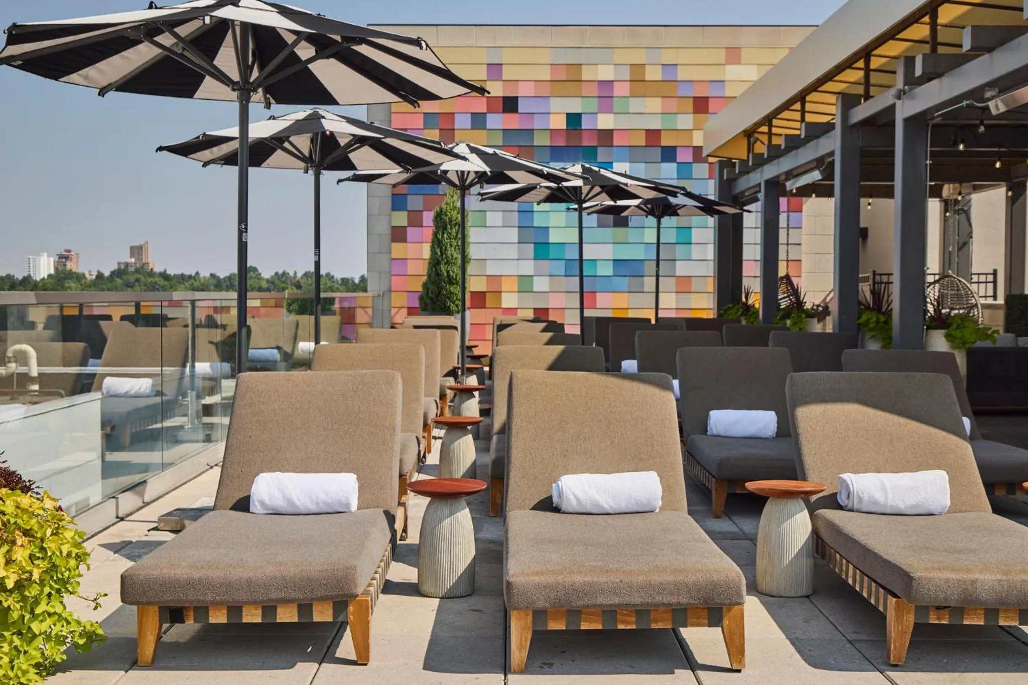 Swimming pool in Halcyon - A Hotel in Cherry Creek