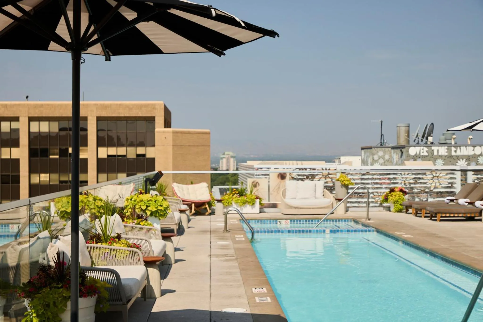 Swimming pool in Halcyon - A Hotel in Cherry Creek