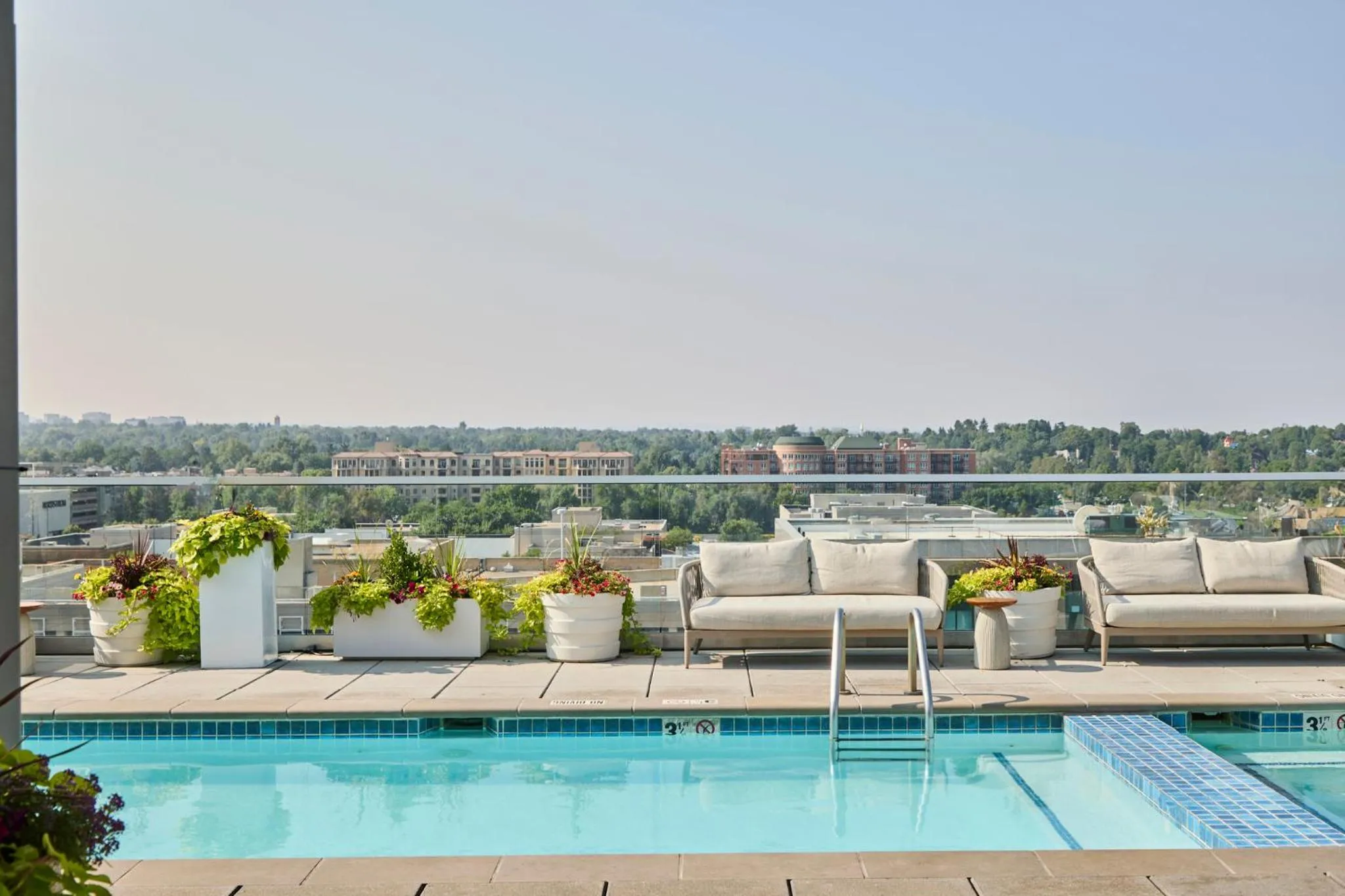 Swimming pool in Halcyon - A Hotel in Cherry Creek