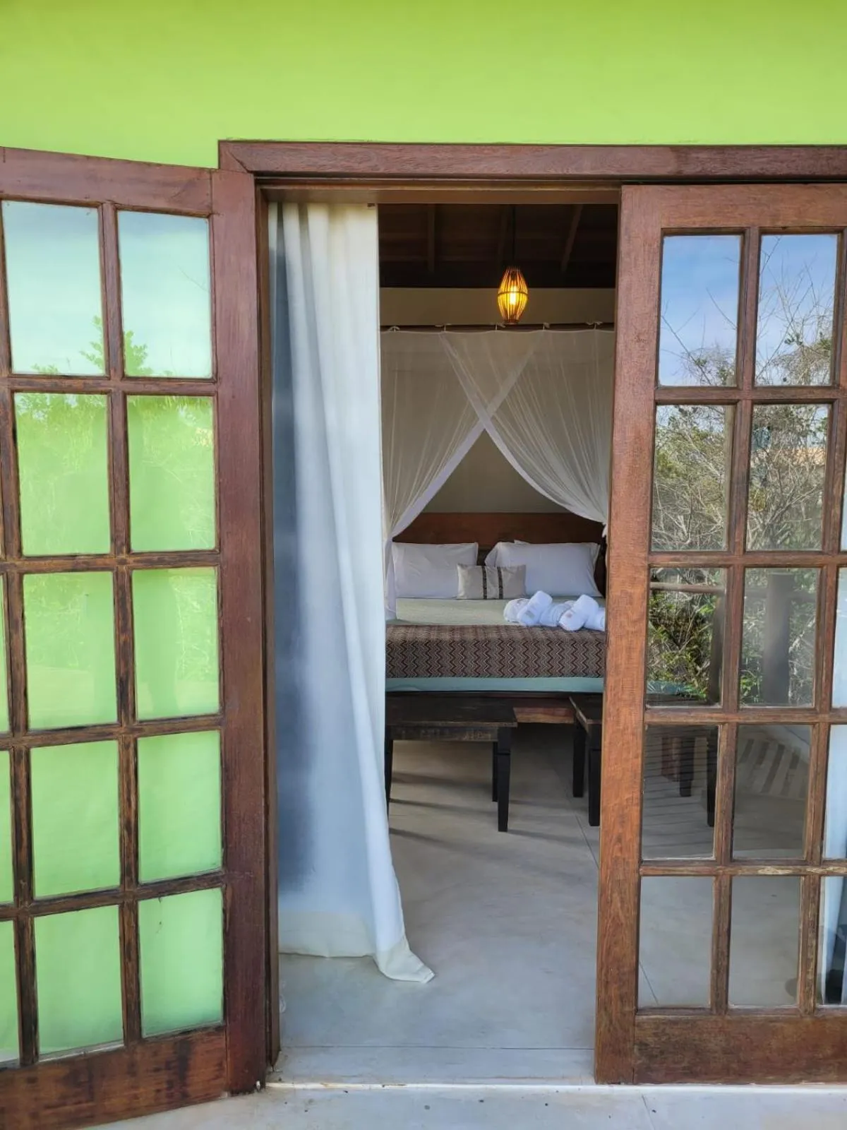 Bed in Riviera Trancoso - Vista mar