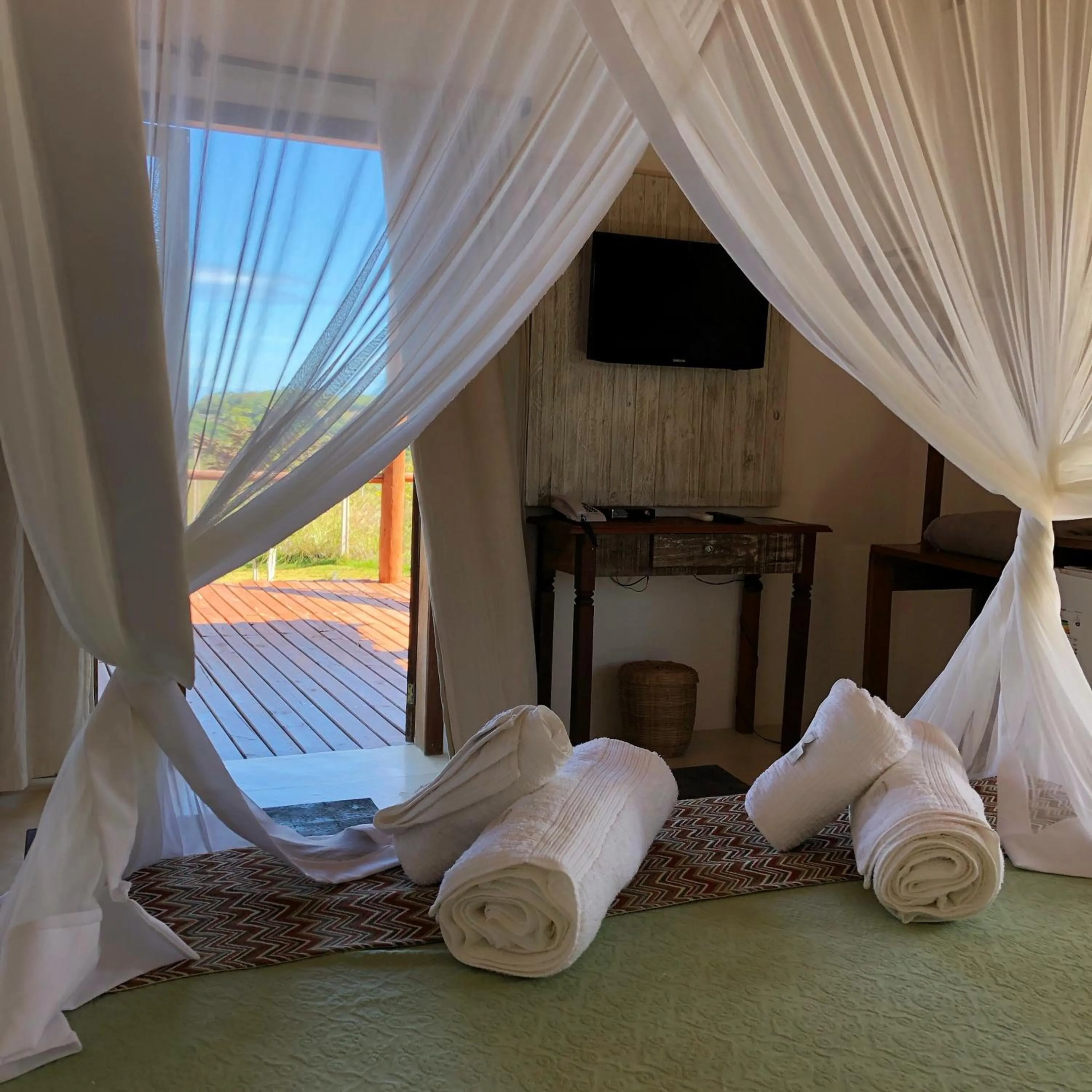 Bed in Riviera Trancoso - Vista mar