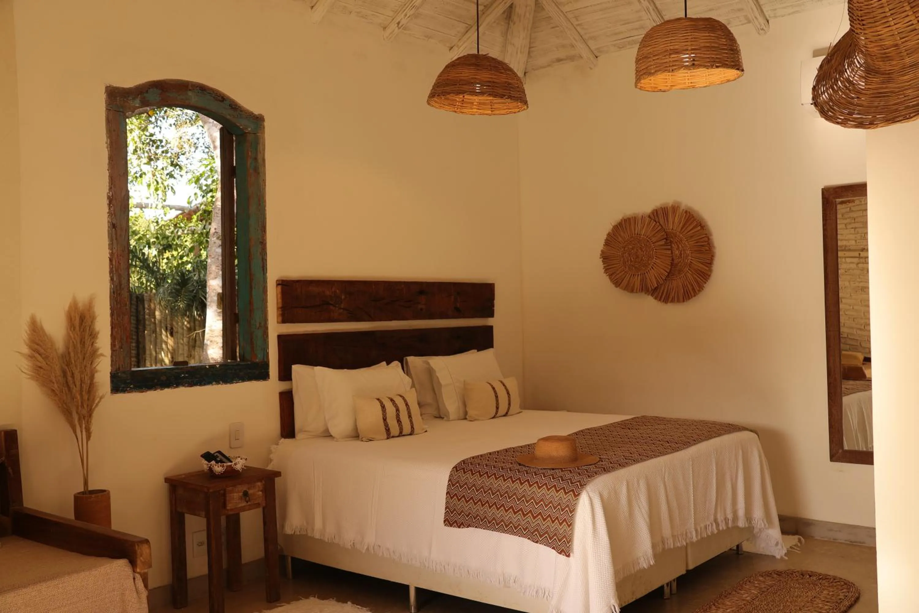 Bed in Villa Prana Trancoso - Vista mar