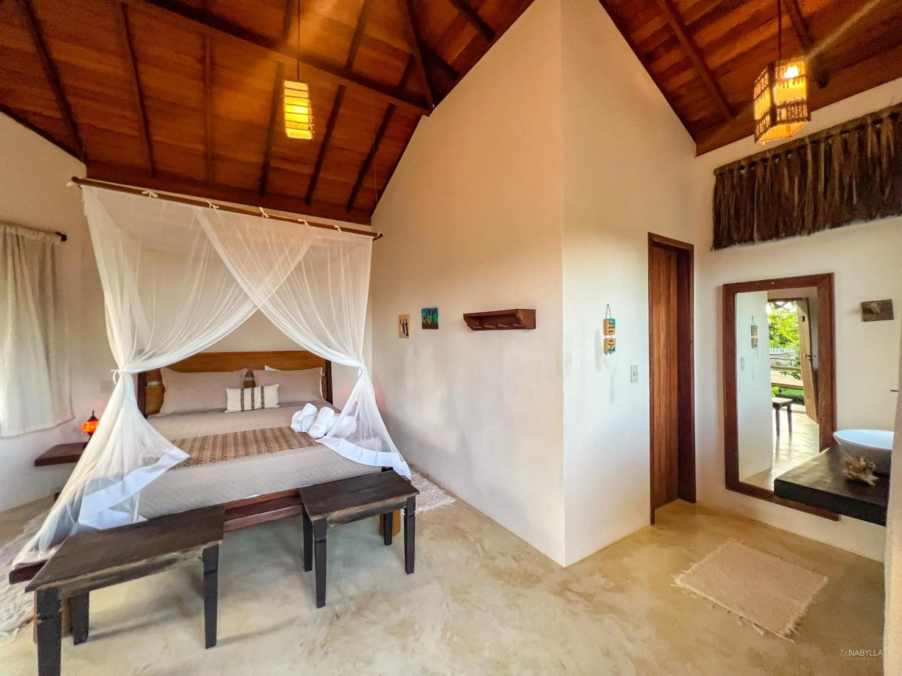 Bed in Riviera Trancoso - Vista mar