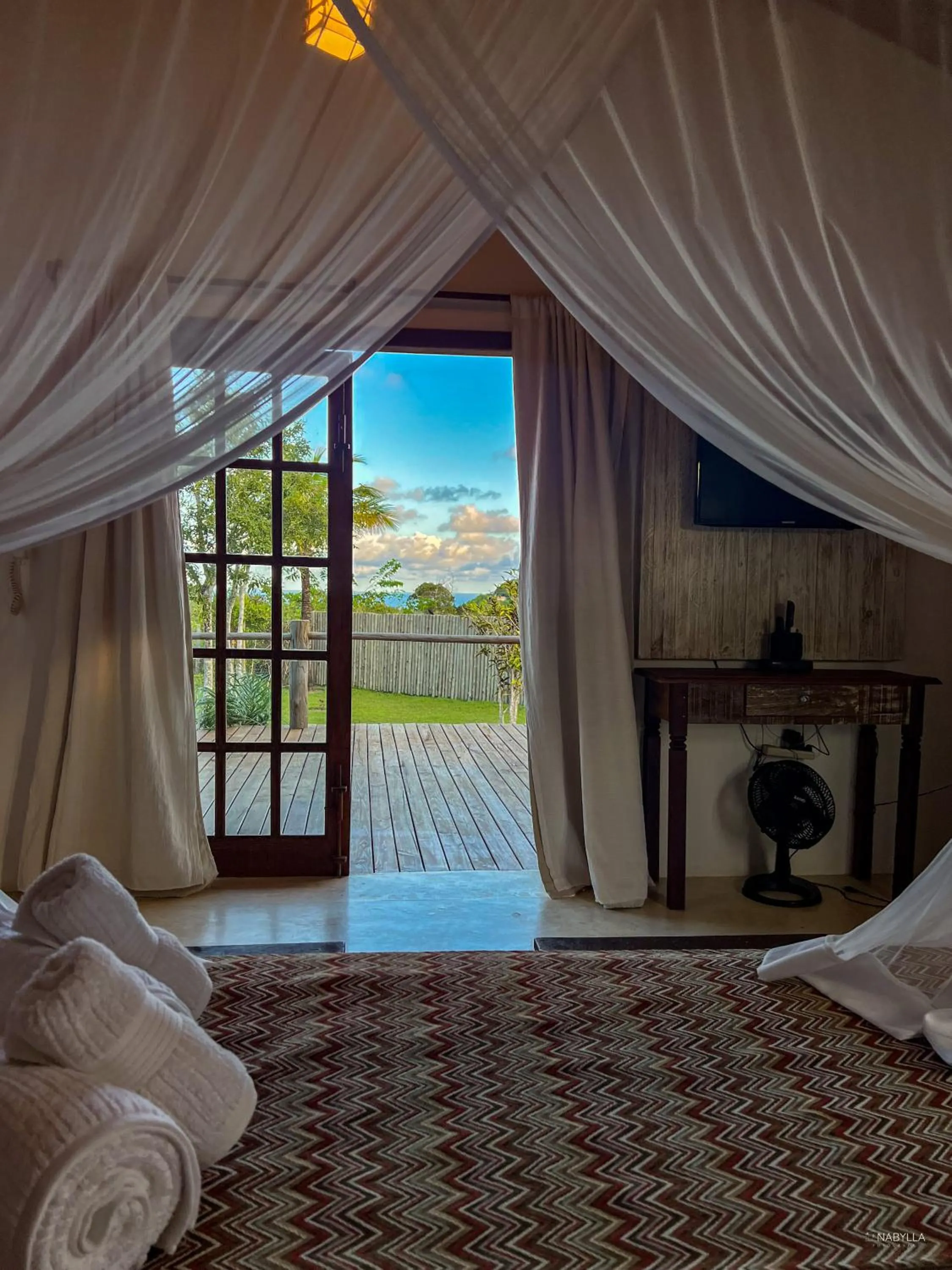 Bed in Riviera Trancoso - Vista mar
